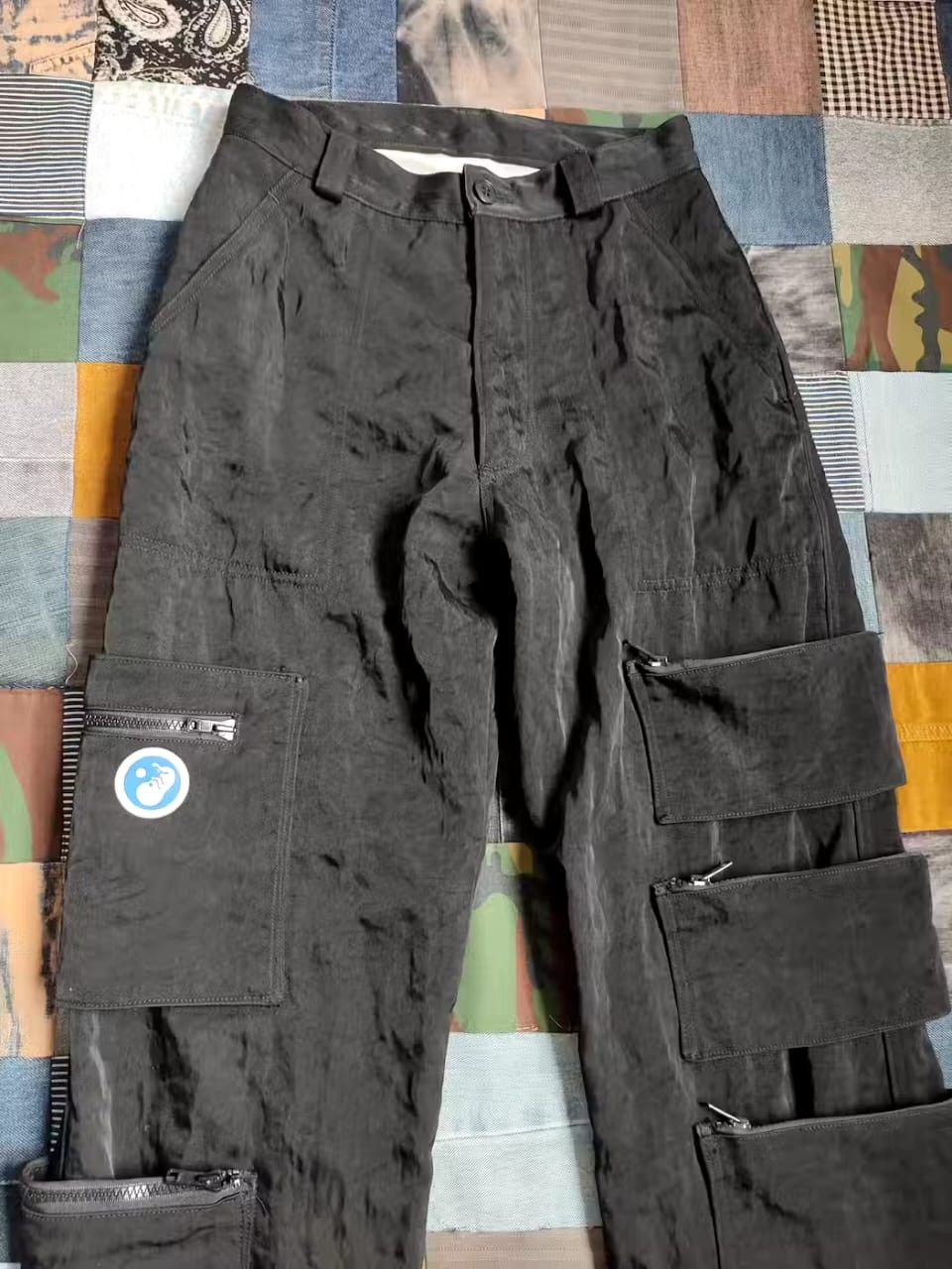 Fotus Rare!!! Fotus Strap Cargo Multipocket Cyberpunk Pants Size US 28 / EU 44 - 4 Thumbnail