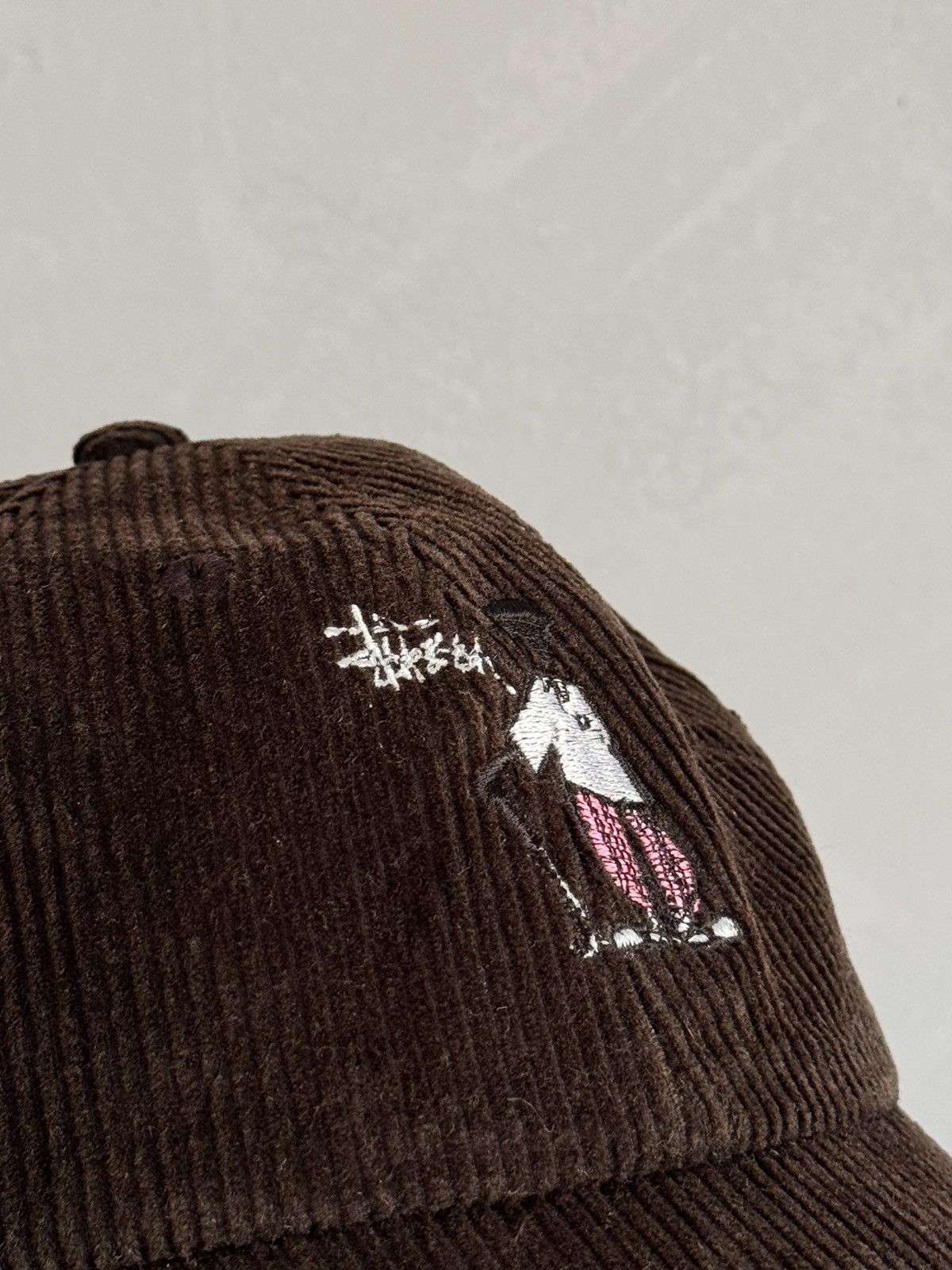 Stussy USA Stussy Velvet Hat gap vintage streetwear Stussy big logo Size ONE SIZE - 9 Thumbnail