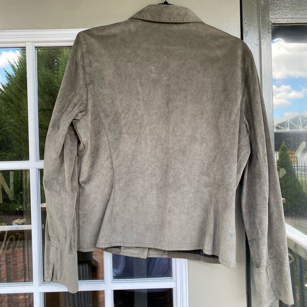 Holt Renfrew Renfrew Olive Green Full-Zip Up Vintage Jacket, Size Large Size L / US 10 / IT 46 - 3 Thumbnail