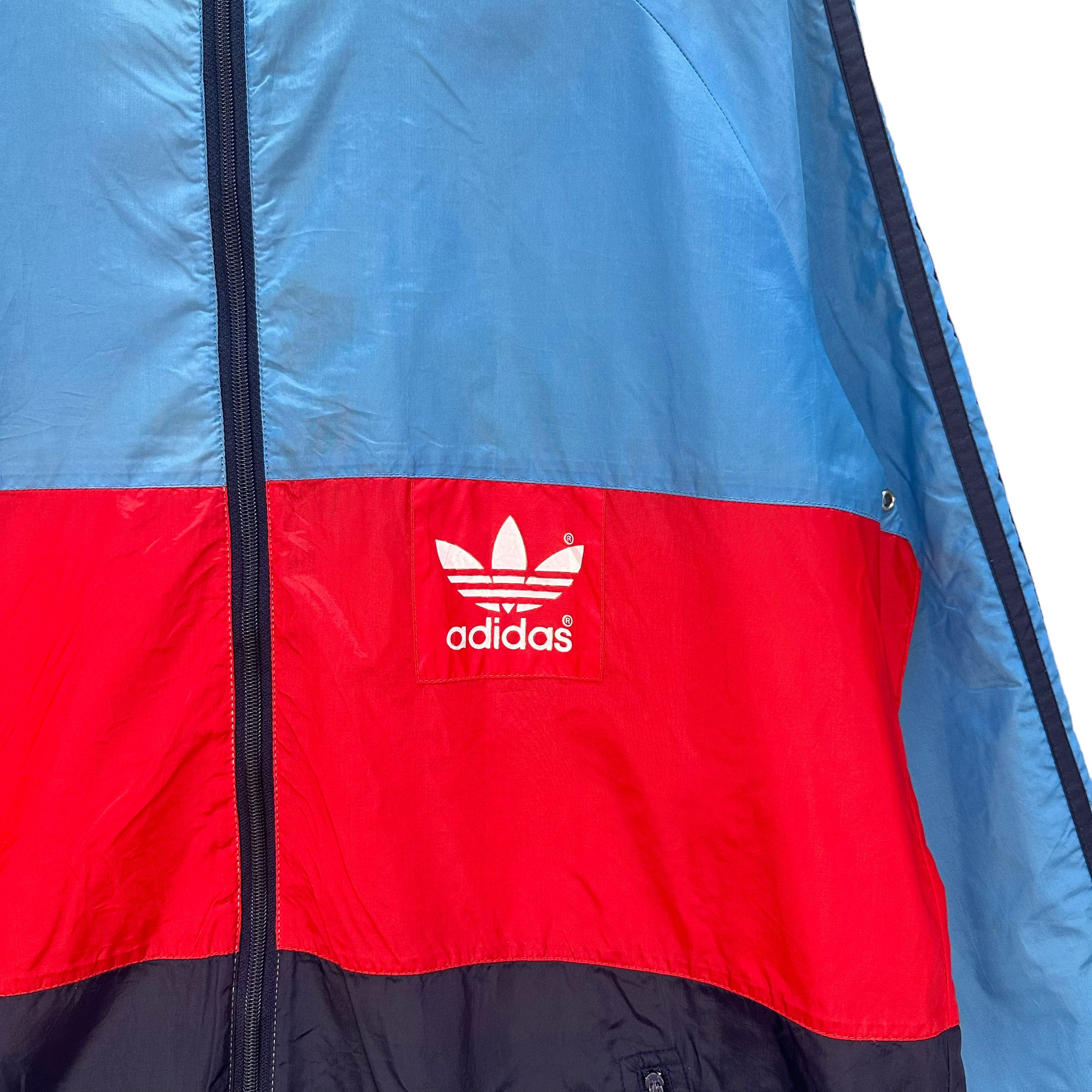 Adidas ADIDAS TREFOIL COLORBLOCK LIGHT JACKET #8301-002 Size US L / EU 52-54 / 3 - 3 Thumbnail
