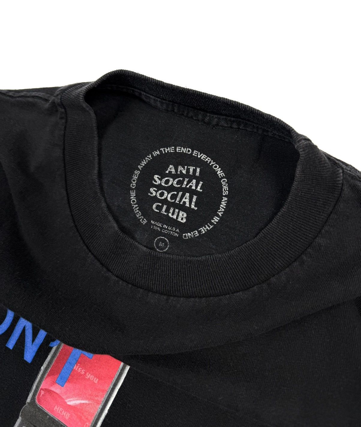 Anti Social Social Club Anti Social Social Club Don’t Call Graphic Tee Vintage Y2K Size US M / EU 48-50 / 2 - 8 Thumbnail