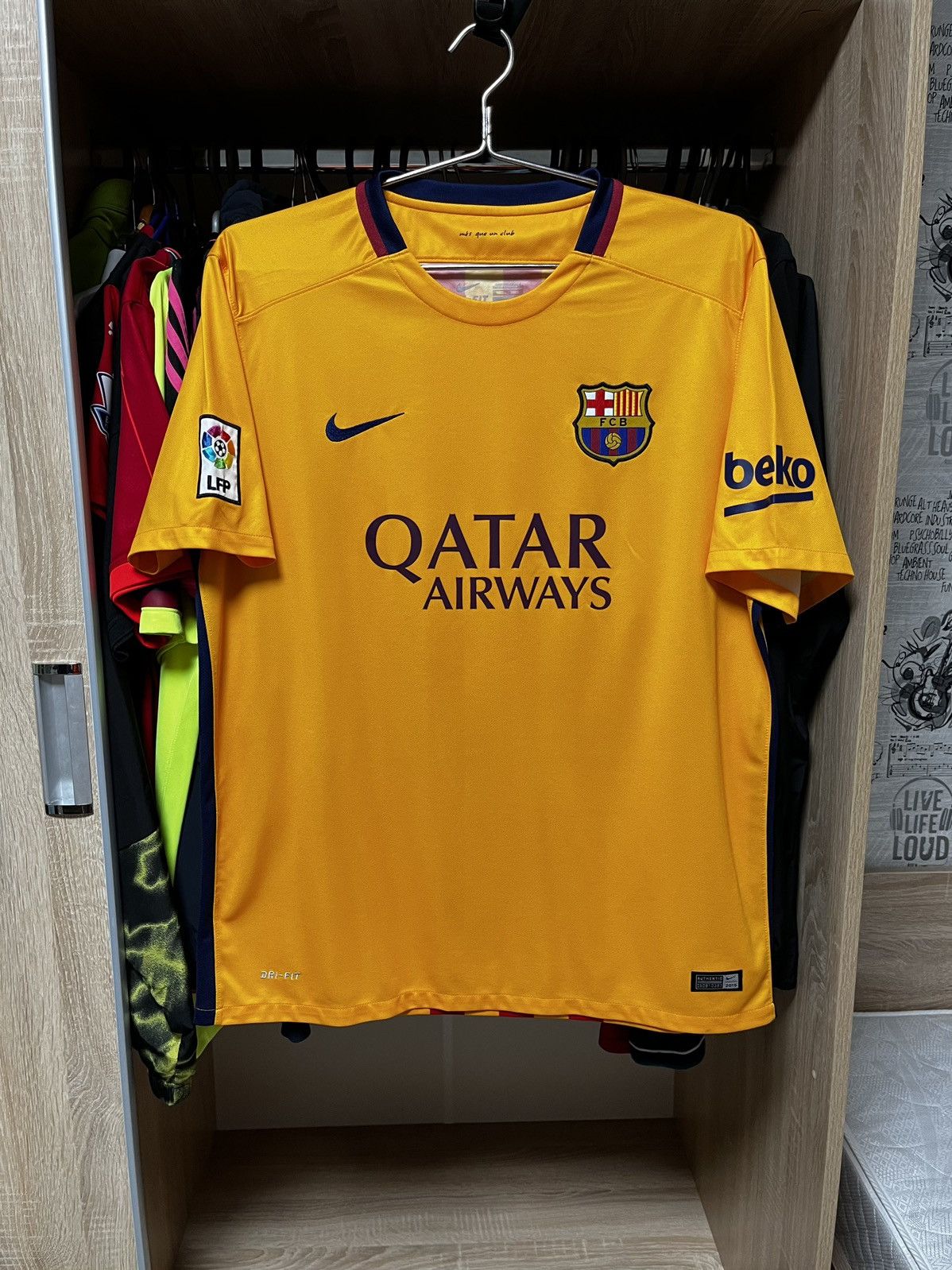 Nike MESSI FC Barcelona 2015/16 Nike Soccer Jersey Football Shirt | Grailed