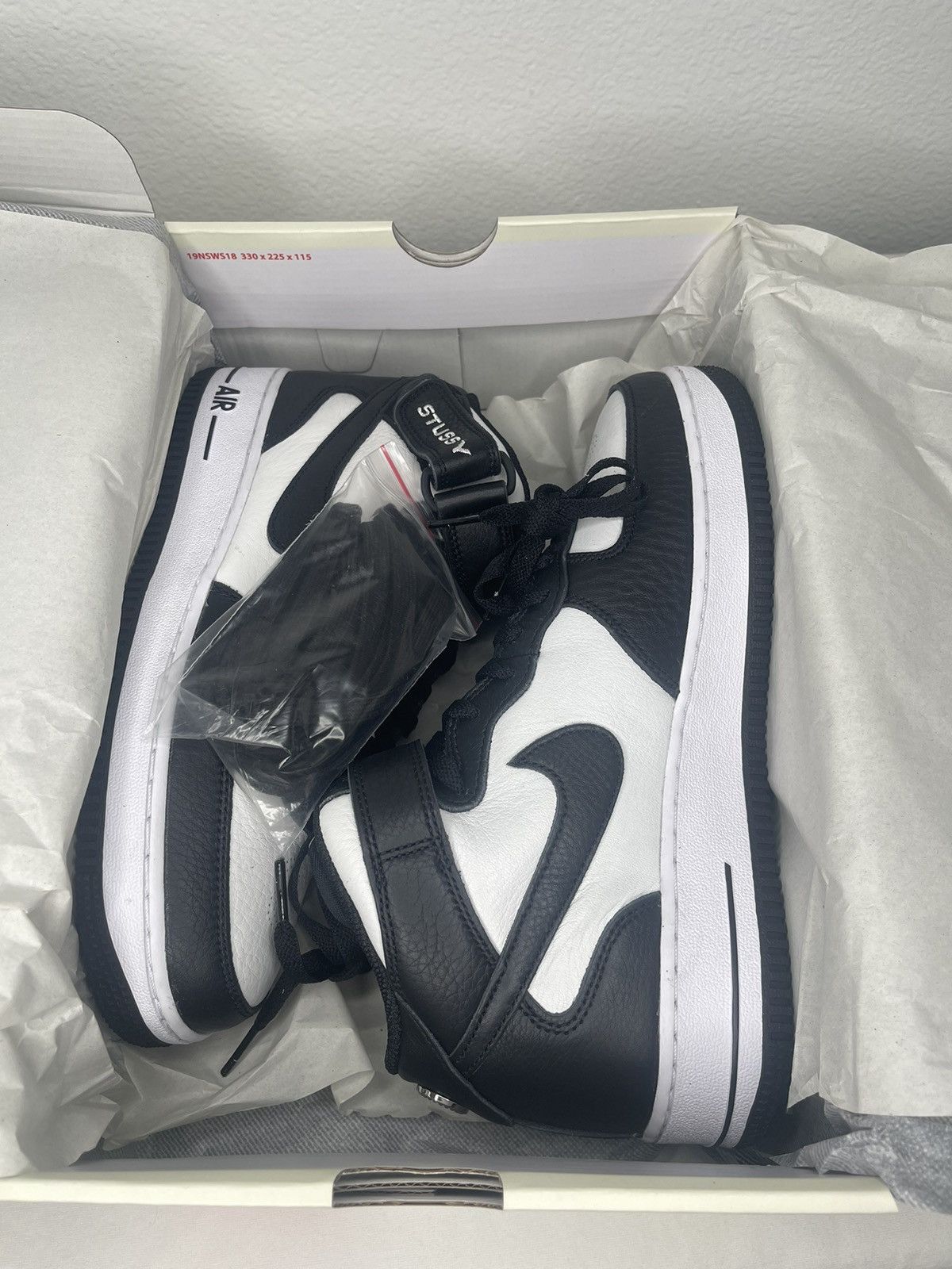 Nike × Stussy Stussy x Nike AF1 mid Size US 7.5 / EU 40-41 - 17 Thumbnail