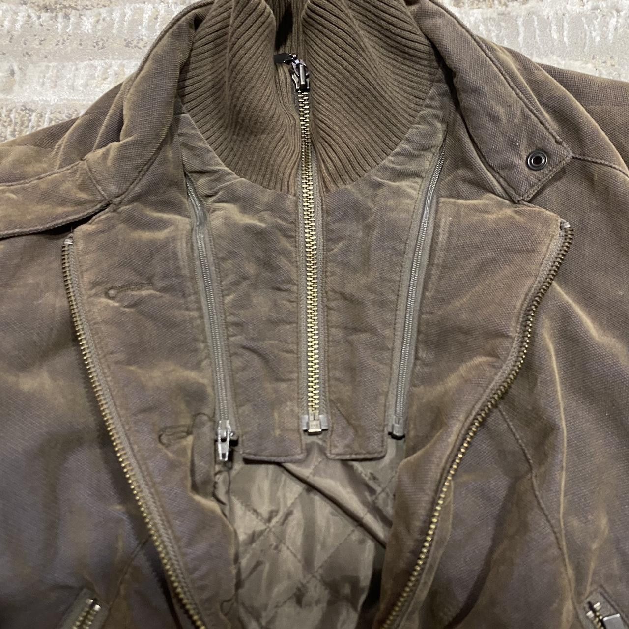 Firetrap 00s Firetrap Embroidered Bomber Jacket Brown L Size L / US 10 / IT 46 - 5 Thumbnail