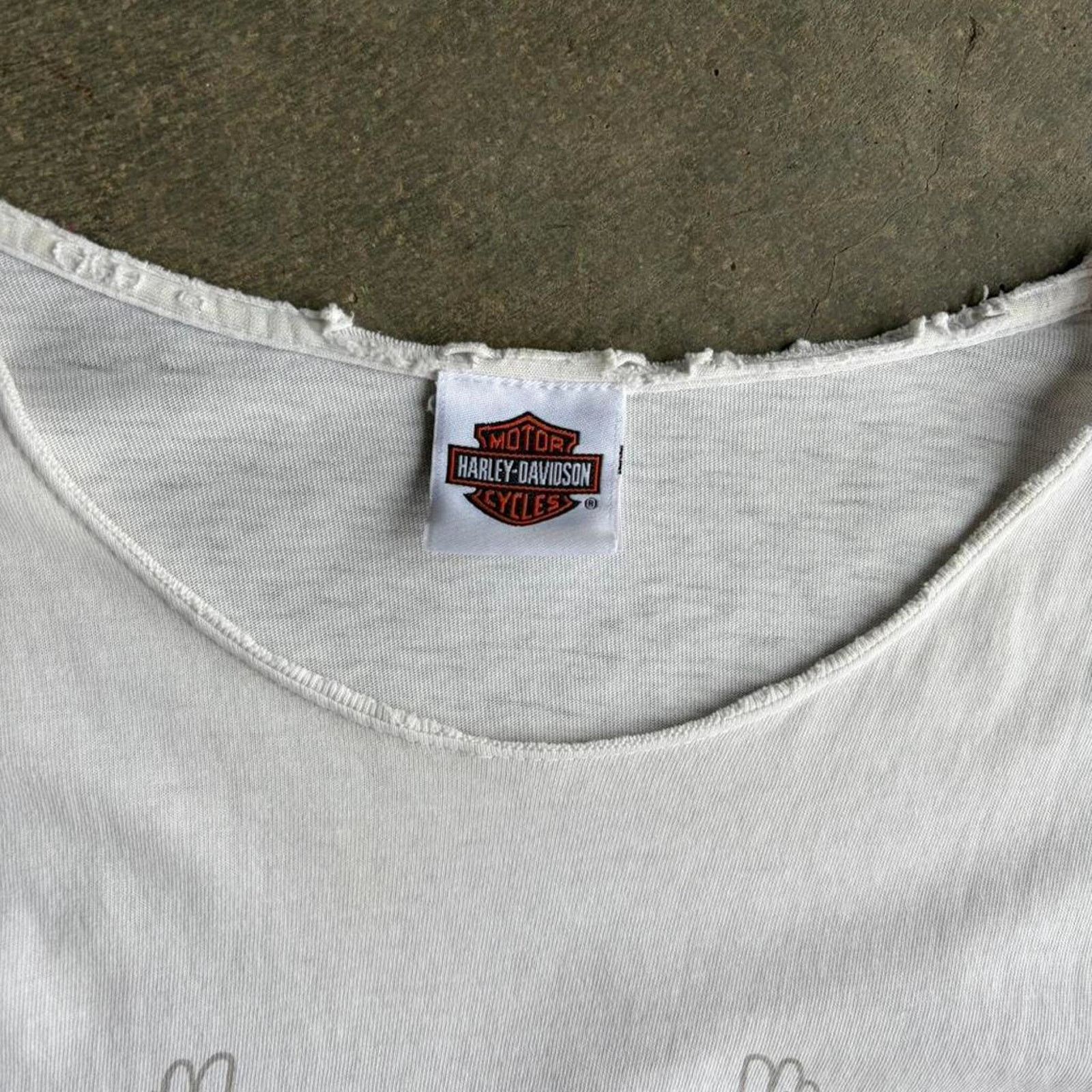 Harley Davidson 2000s y2k harley davidson long sleeve Size US L / EU 52-54 / 3 - 3 Thumbnail