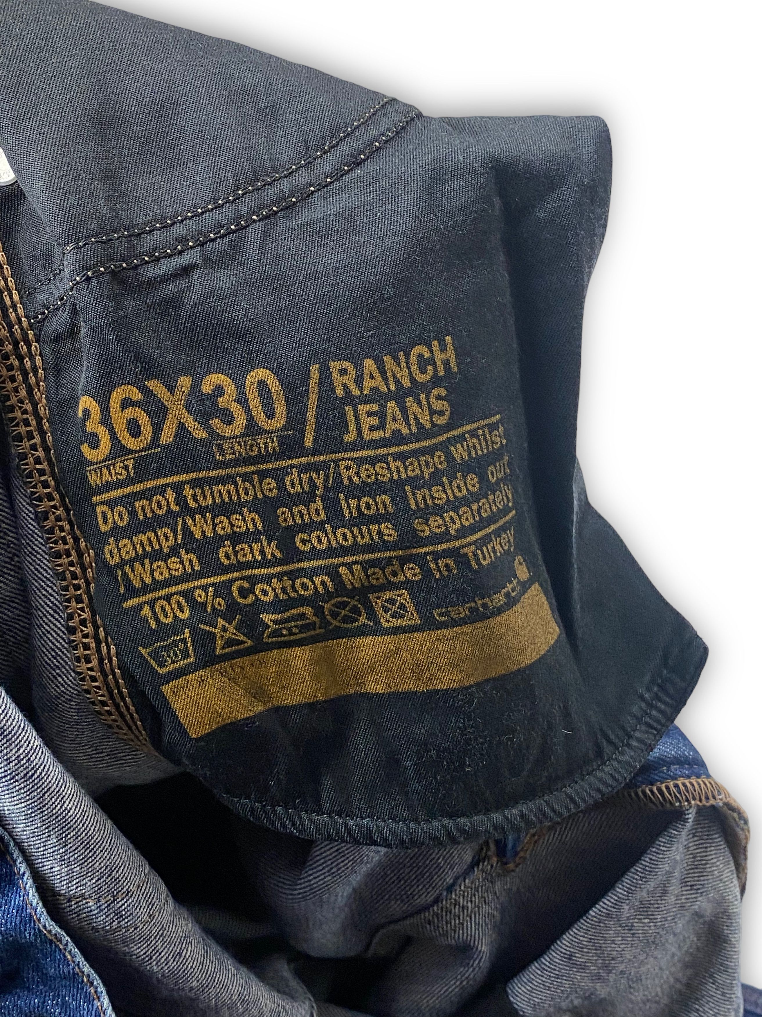 Carhartt Vintage CARHARTT Ranch Jeans M553 Size US 36 / EU 52 - 12 Thumbnail