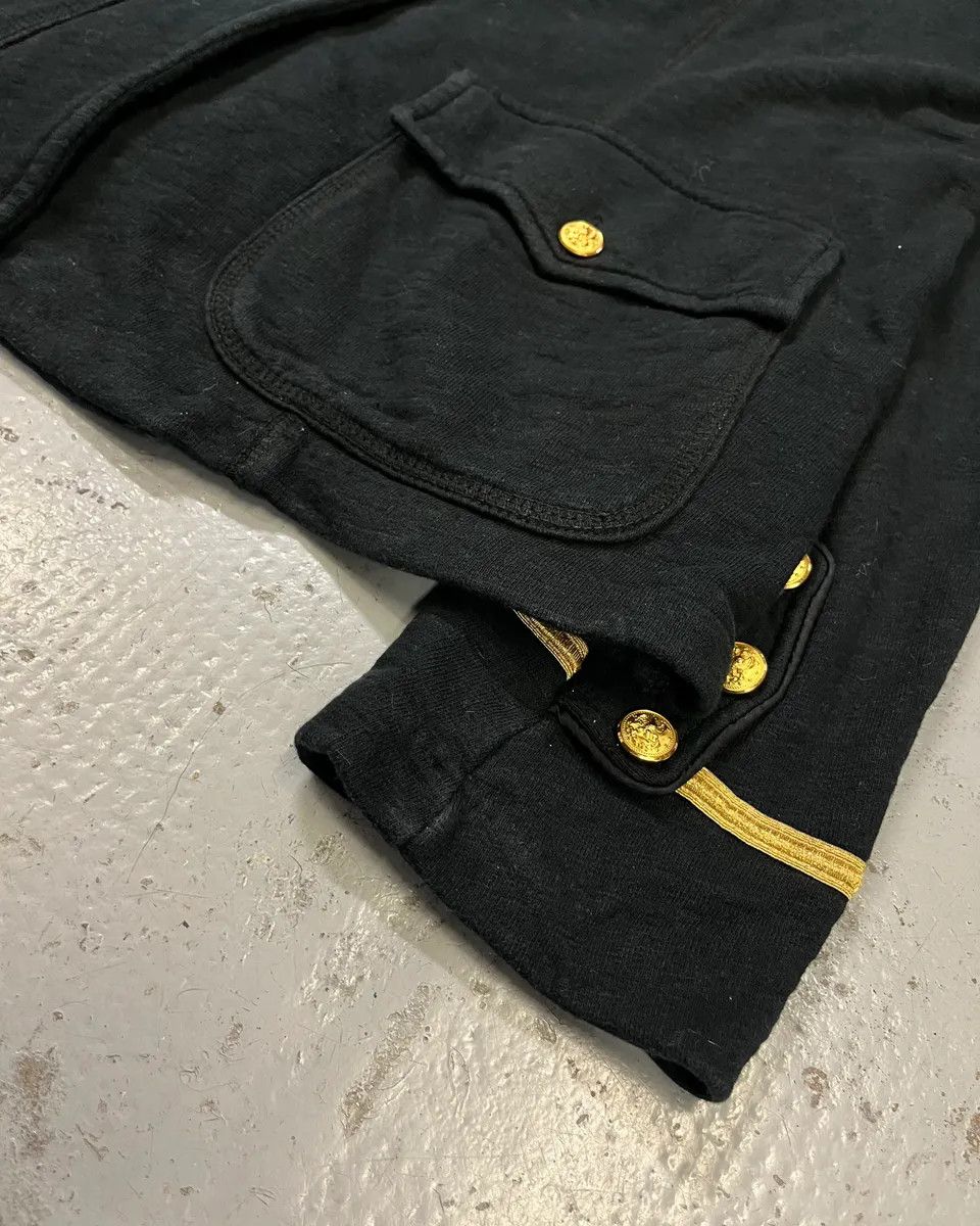 Polo Ralph Lauren 2010s Ralph Lauren Gold Buttons Officer Black Jacket Size US M / EU 48-50 / 2 - 7 Thumbnail