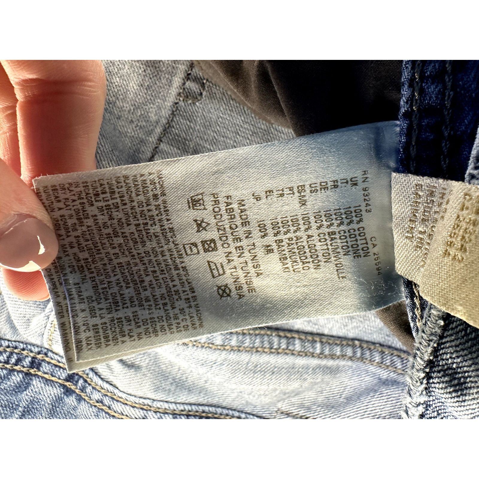 Diesel Diesel Waykee Regular Straight Leg Denim Jeans Blue W29 L32 Size US 29 - 10 Thumbnail