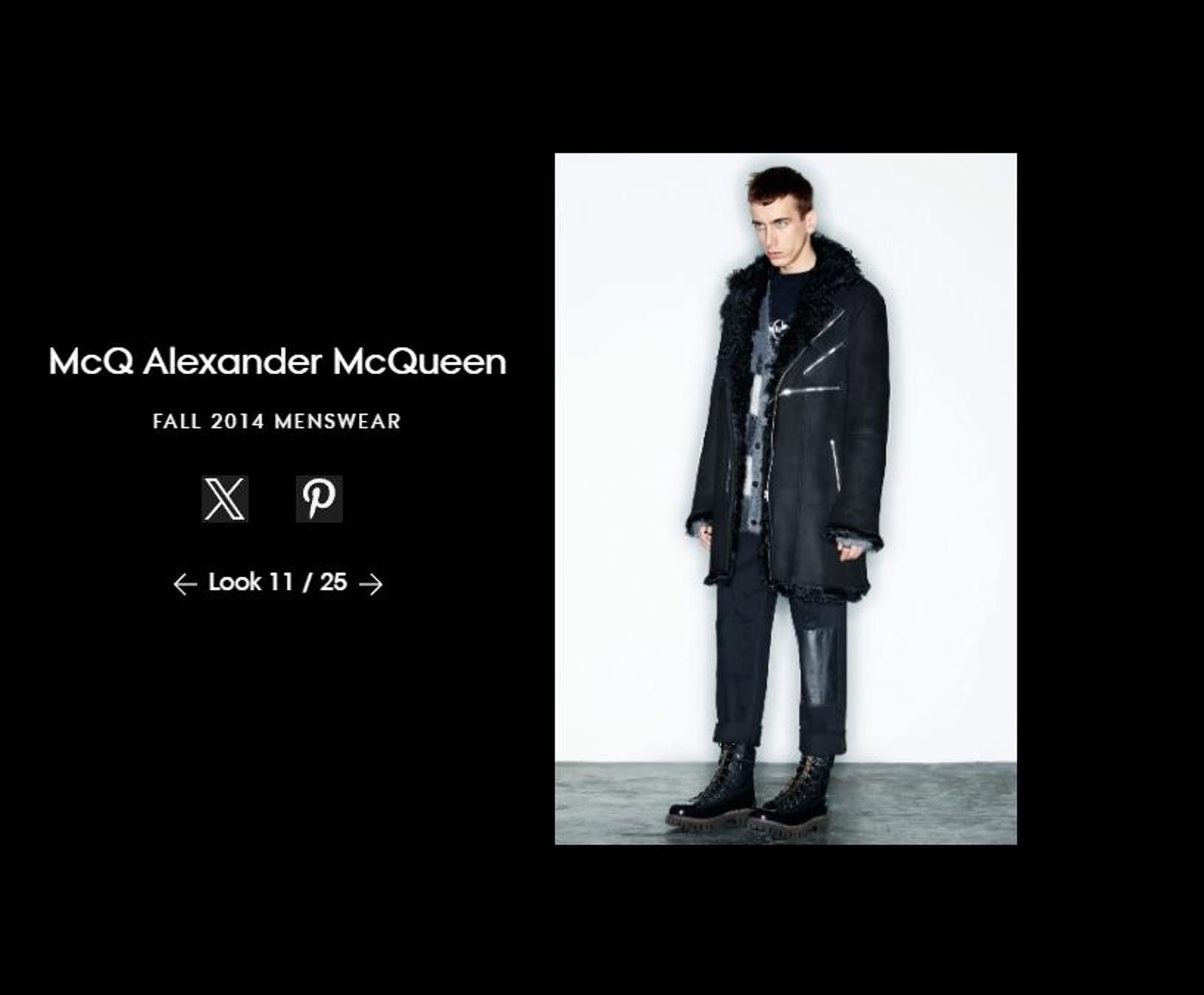 Alexander McQueen Alexander McQueen Fall 2014 shearling jacket Size US M / EU 48-50 / 2 - 9 Thumbnail