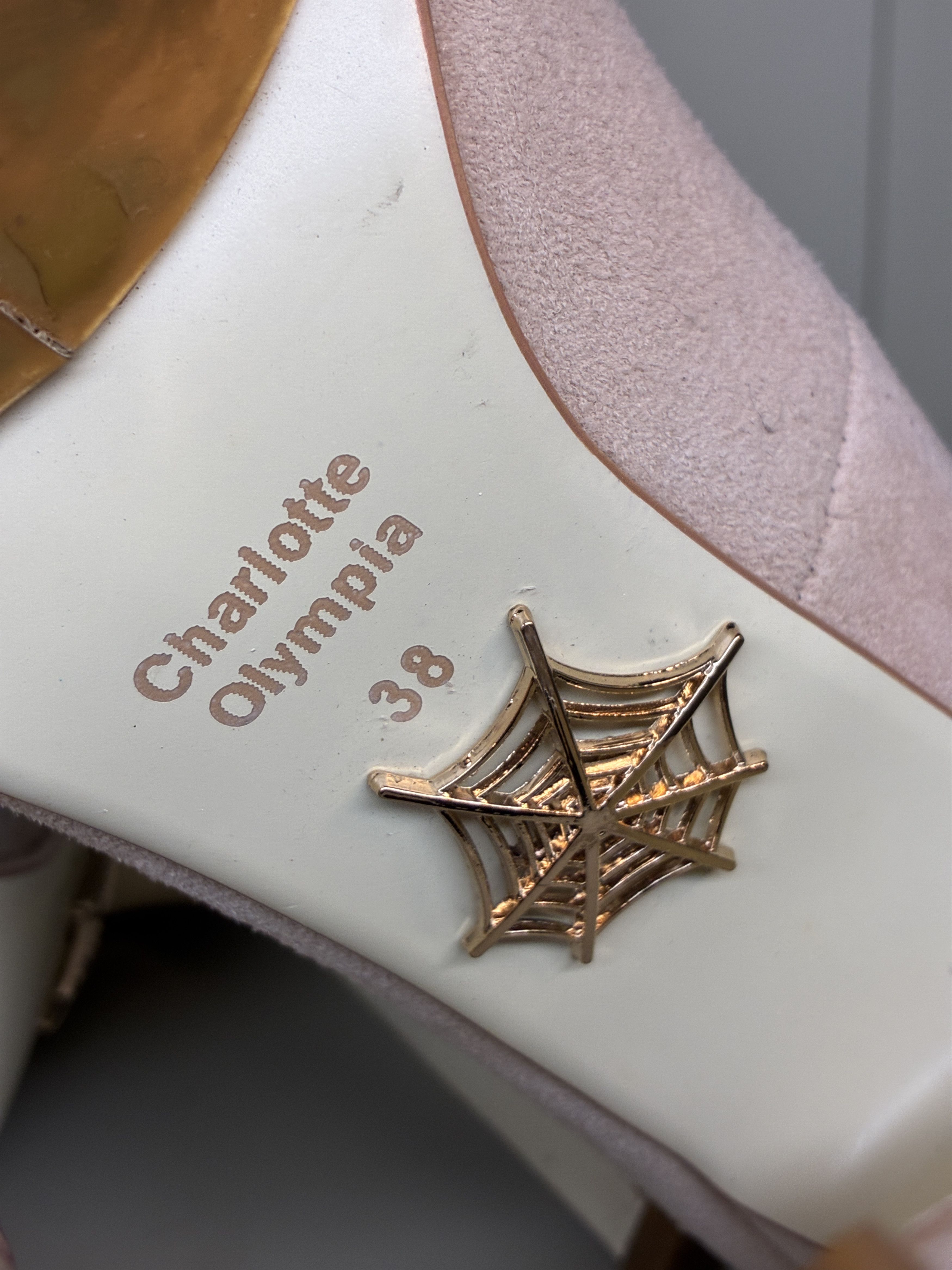 Charlotte Olympia Charlotte Olympia DOLLY Platform Pumps Heels Suede Shoes 38 Size US 7.5 / IT 37.5 - 7 Thumbnail