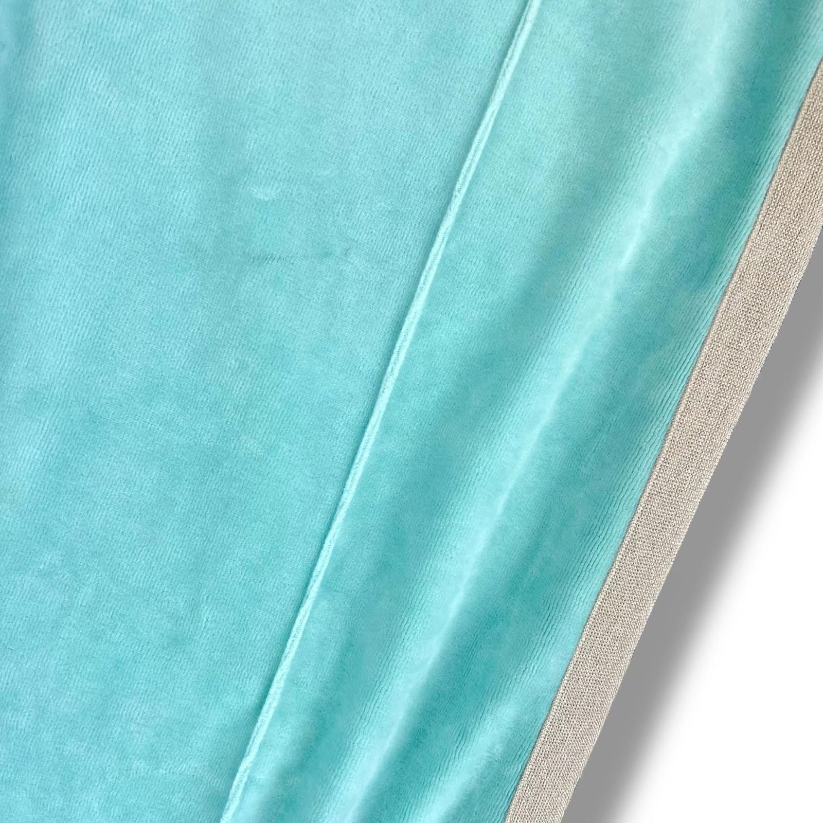 Palm Angels Palm Angels Light Blue Velour Sweatpants Size US 34 / EU 50 - 4 Thumbnail
