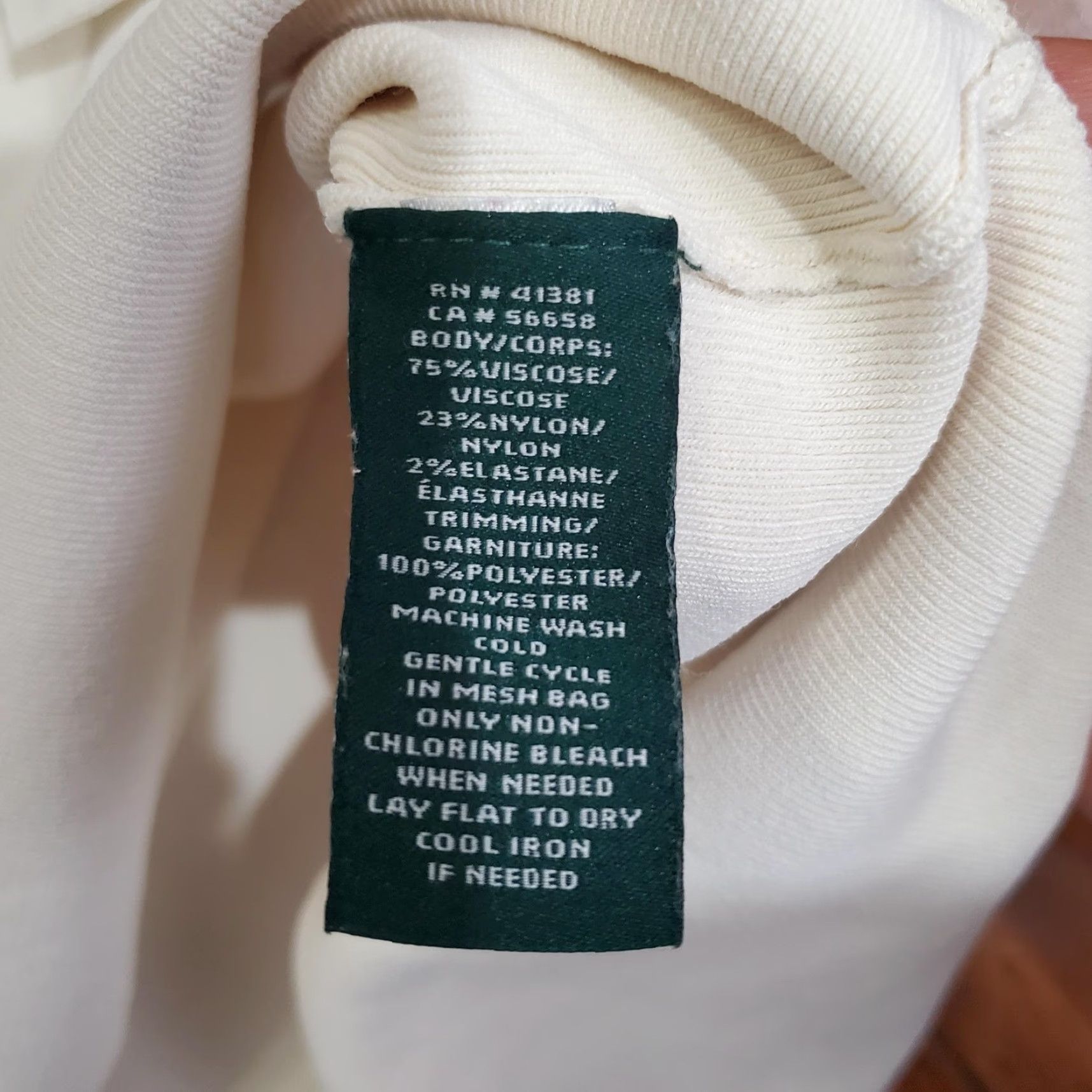 Ralph Lauren Lauren Ralph Lauren Sweater Dress Womens Medium White Sleeveless Tunic Size M / US 6-8 / IT 42-44 - 5 Thumbnail