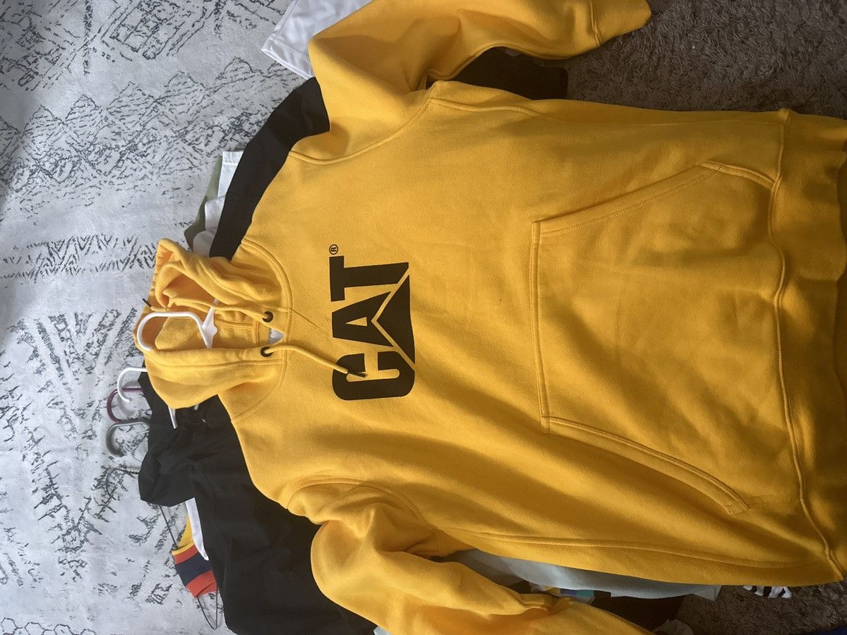 Caterpillar CAT Vintage Hoodie Size US XL / EU 56 / 4 - 2 Thumbnail