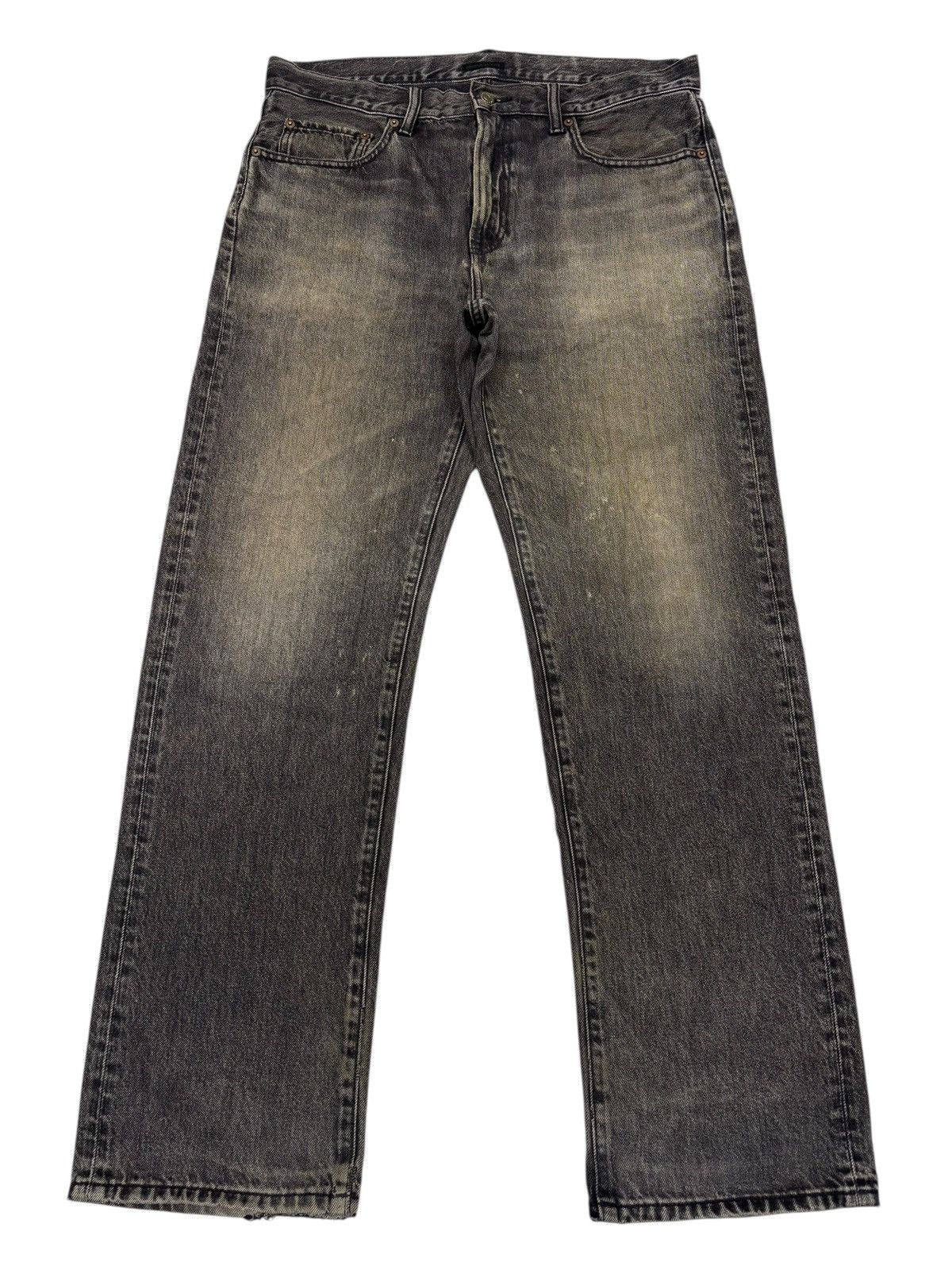Undercover Rusty Baggy Faded Black Uniqlo Distressed Denim Jeans Size US 36 / EU 52 - 1 Thumbnail