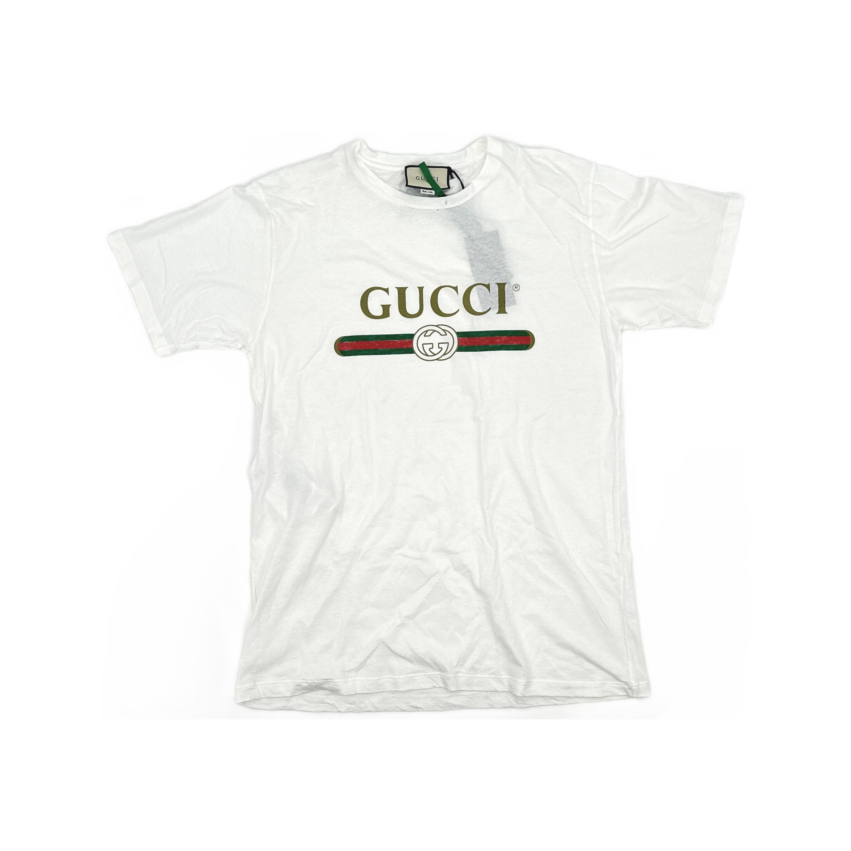 Gucci Gucci Flower Embroidery Logo T-Shirt L Size L / US 10 / IT 46 - 1 Thumbnail