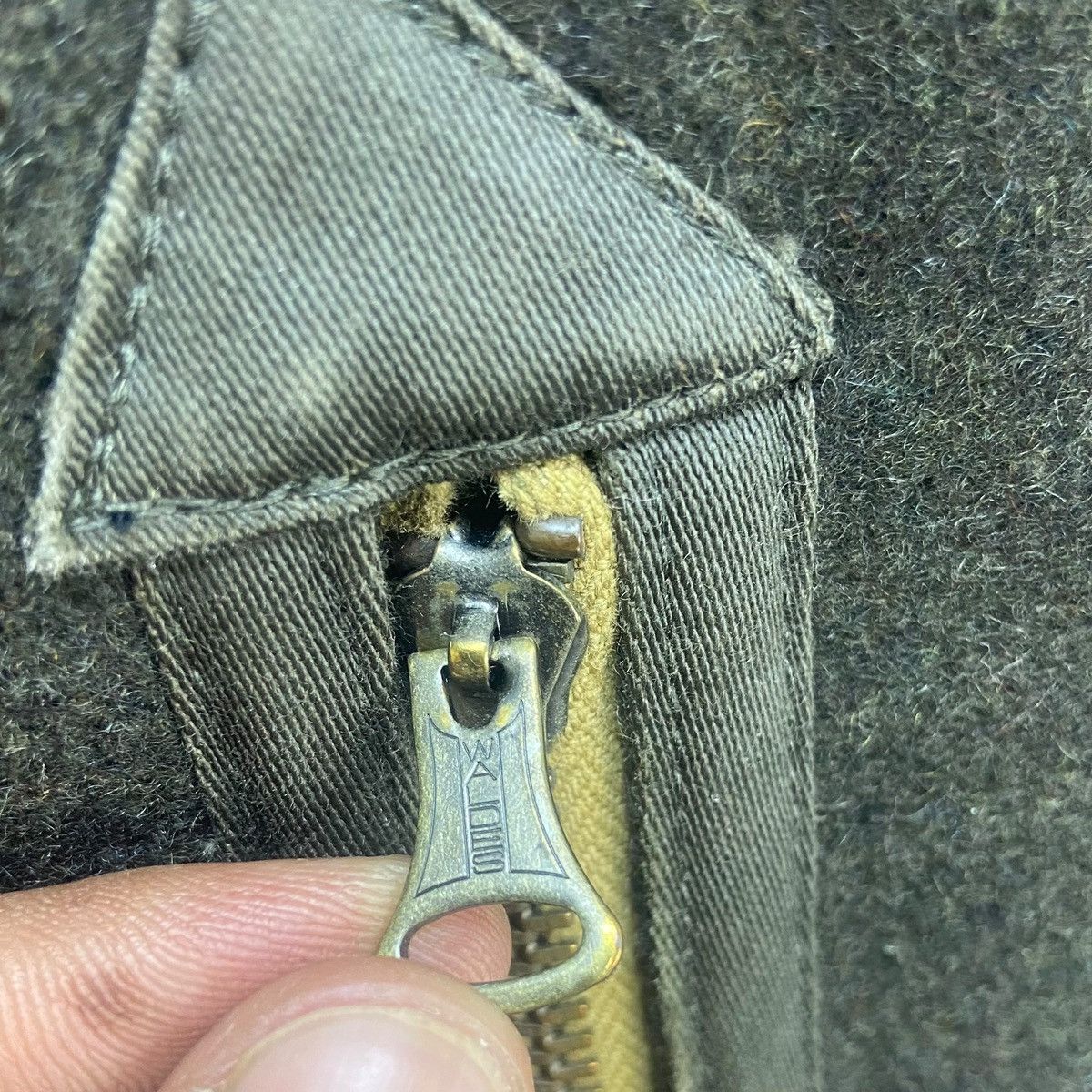 Mr. Olive Vintage 80s Mr. Olive Retro Wool Heavy Coat Size US XS / EU 42 / 0 - 4 Thumbnail