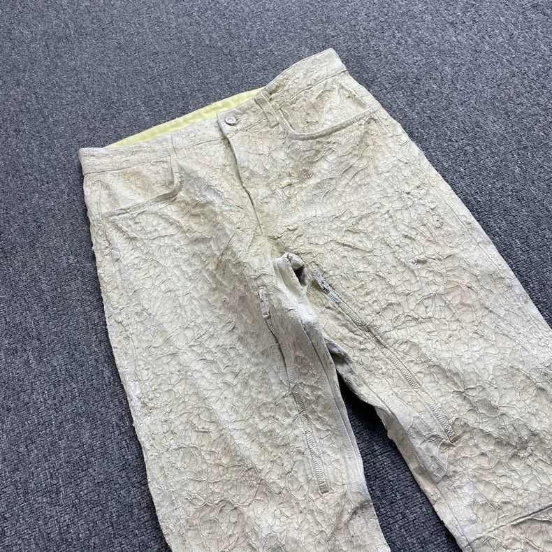 Givenchy Givenchy Painted Denim Pants Size 32 Size US 32 / EU 48 - 3 Thumbnail