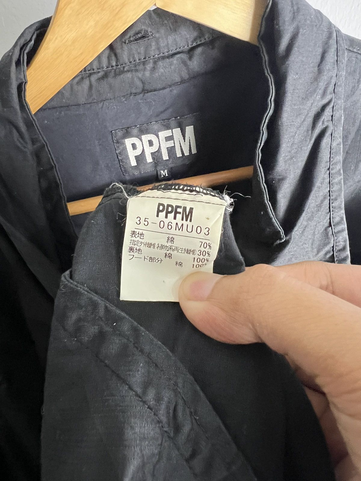 If Six Was Nine × PPFM 2000s PPFM Multipocket Parka Black Size US M / EU 48-50 / 2 - 6 Thumbnail