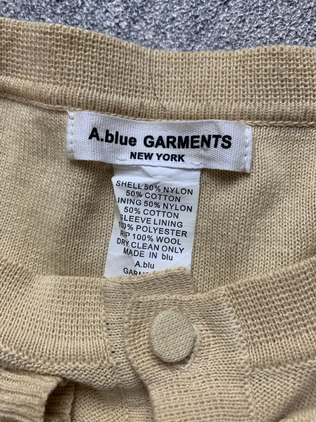 Engineered Garments 🐍 SOLD 🐍A Blue Garment Newyork Short Sleeve Knit Size US L / EU 52-54 / 3 - 6 Thumbnail