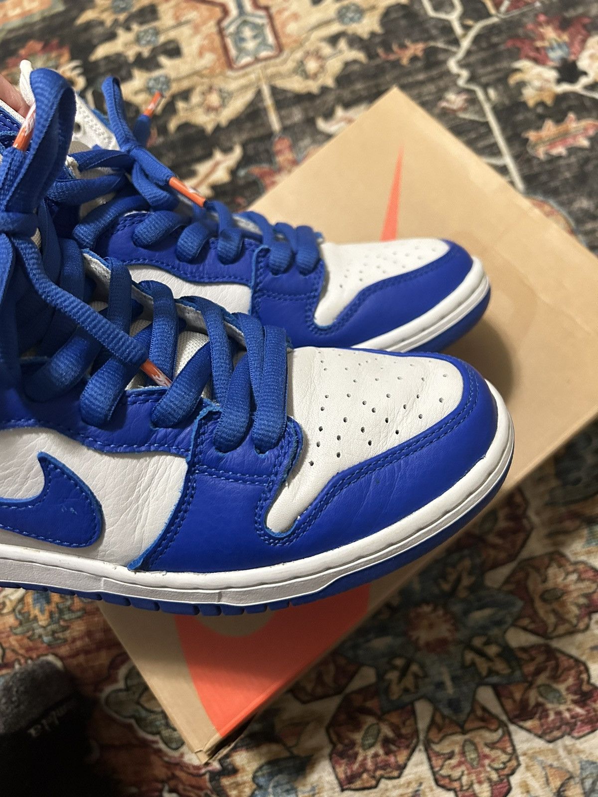 Nike SB Nike SB Dunk High Orange Label Varsity Royal Size US 9 / EU 42 - 6 Thumbnail