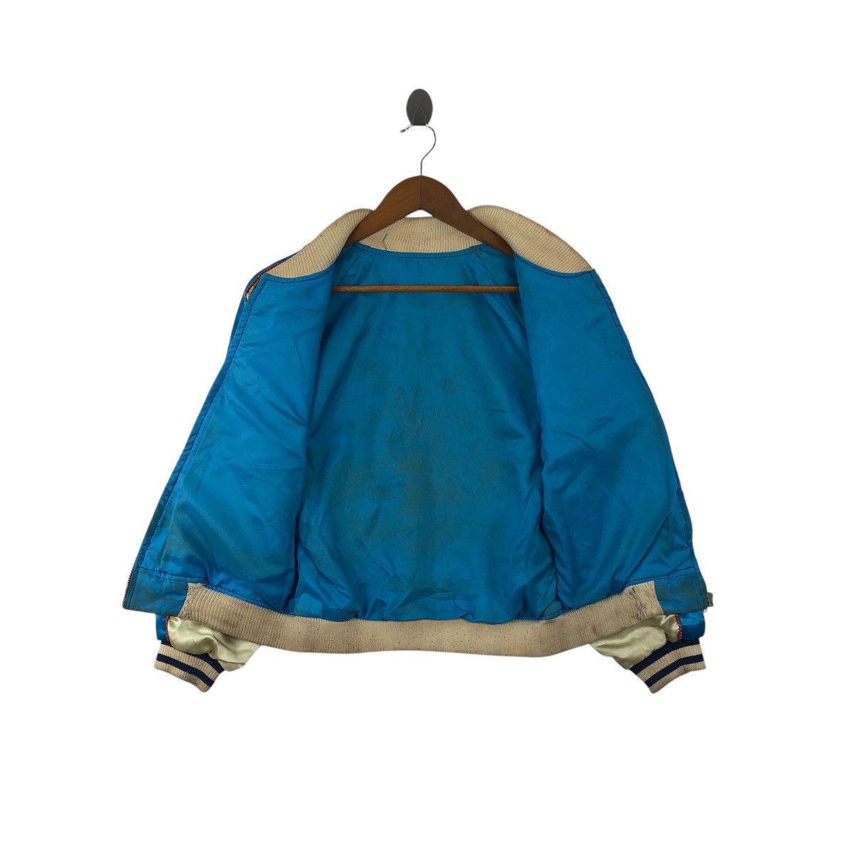 Vintage Vintage Japanese Traditional SUKAJAN DRAGON Satin Jacket Size XS / US 0-2 / IT 36-38 - 4 Thumbnail
