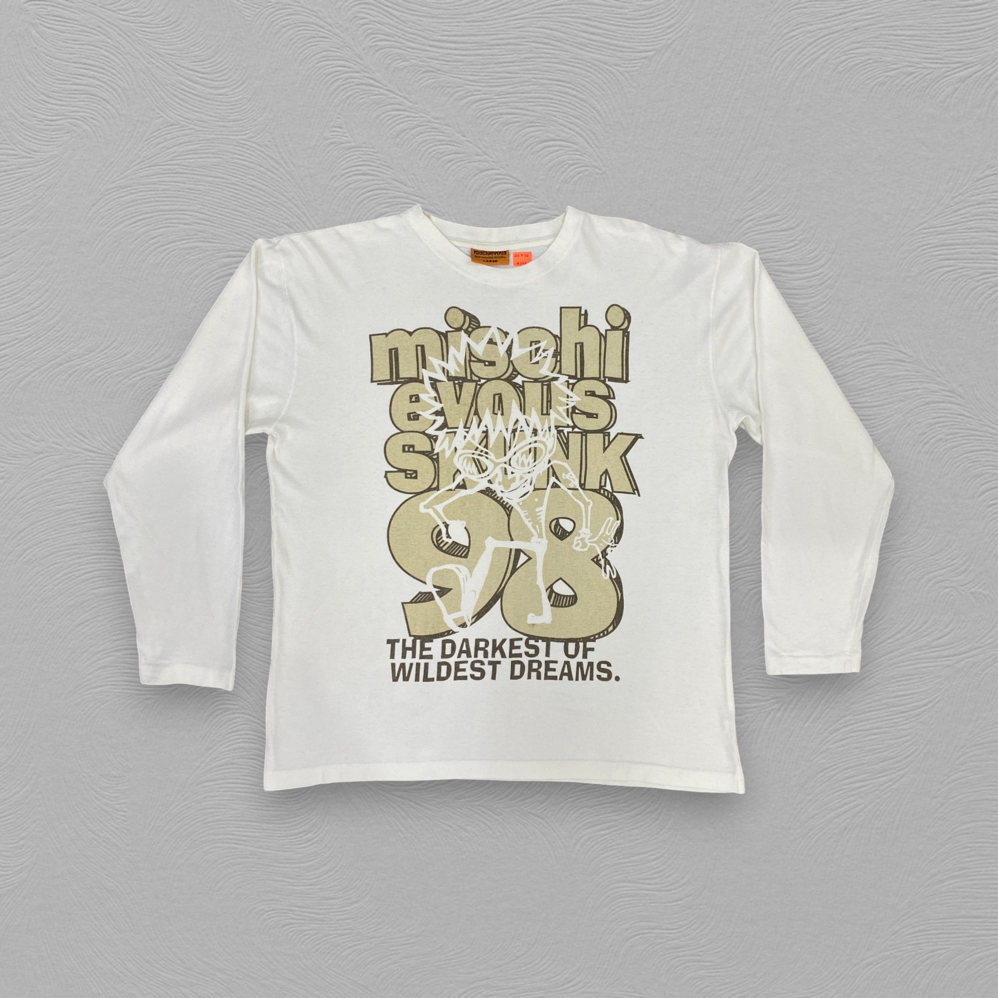 Band Tees Vintage Mischievous Skunk 98 Long Sleeve - K069 Size US L / EU 52-54 / 3 - 1 Thumbnail