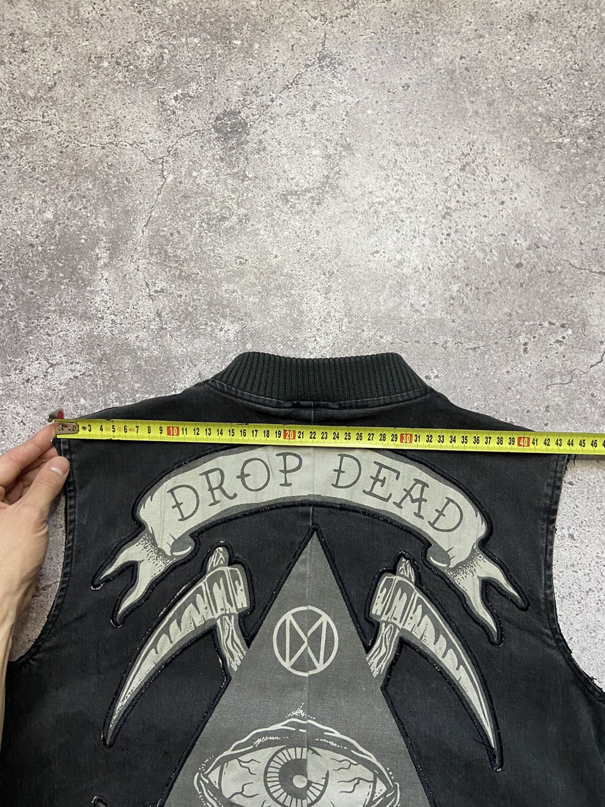 Drop Dead DROP DEAD VEST DENIM JACKET Size US L / EU 52-54 / 3 - 6 Thumbnail