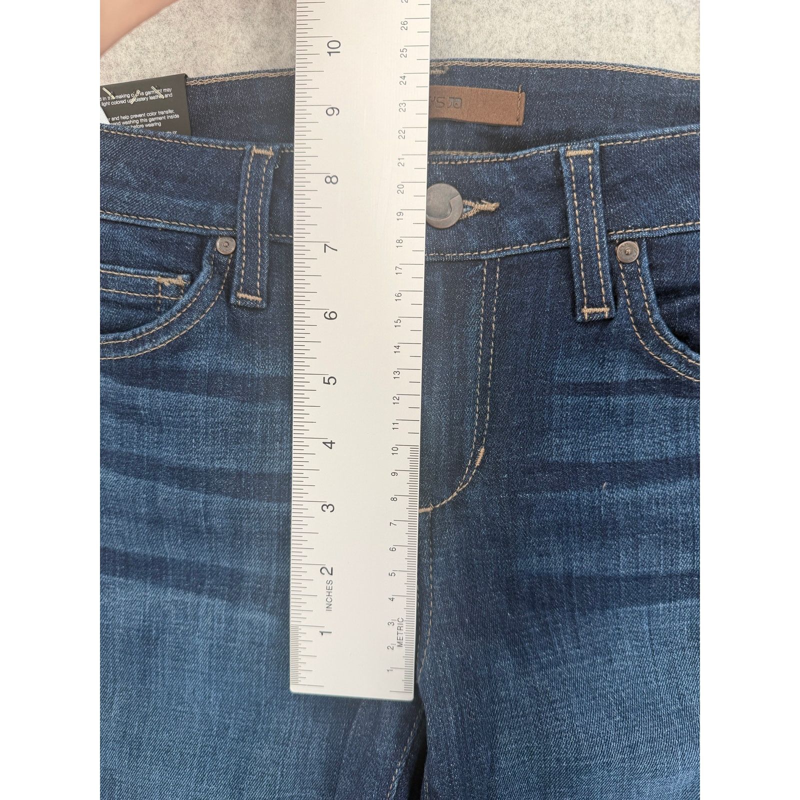 Joe's NWT Joe’s Jeans Farrah Straight Ankle Cropped Cut Off Denim Size 27" / US 4 / IT 40 - 11 Thumbnail
