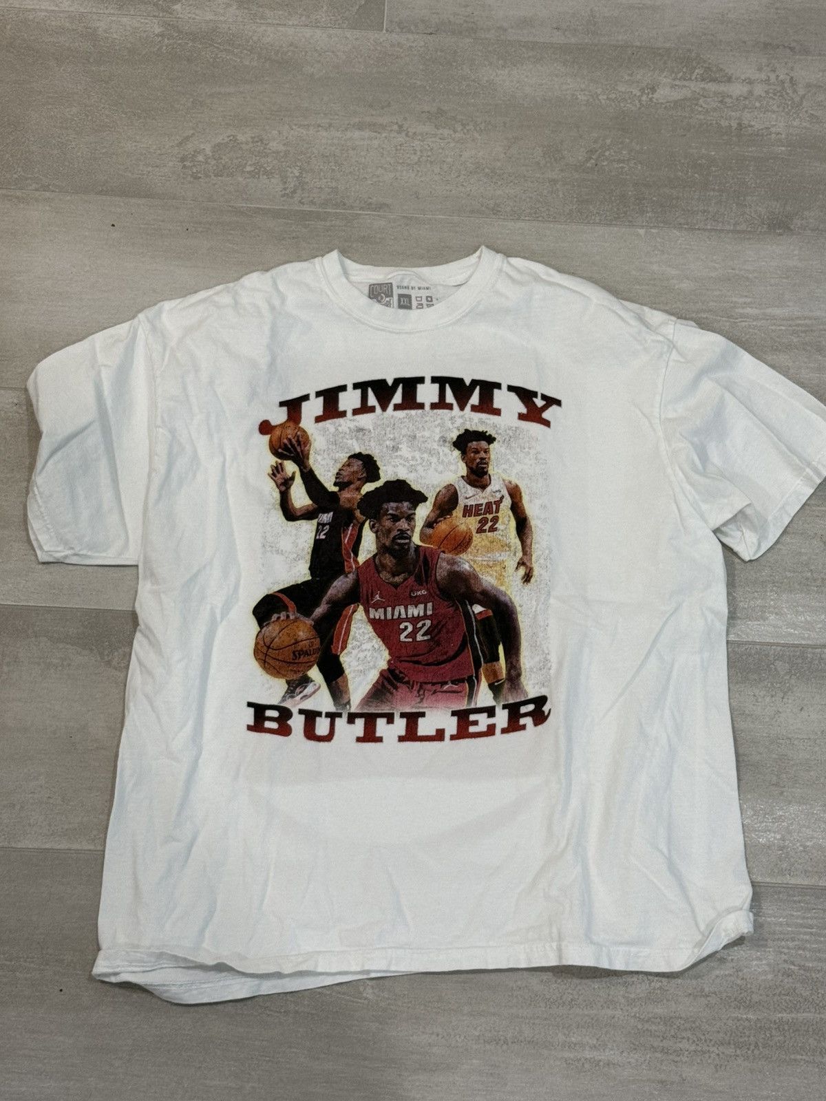 Nike Miami Heat Jimmy Butler T Shirt Size US XXL / EU 58 / 5 - 1 Thumbnail