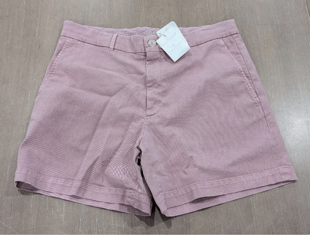Brunello Cucinelli Brunello Cucinelli Dyed Bermuda Shorts Faded Pink 54 US 38 Size US 38 / EU 54 - 1 Thumbnail