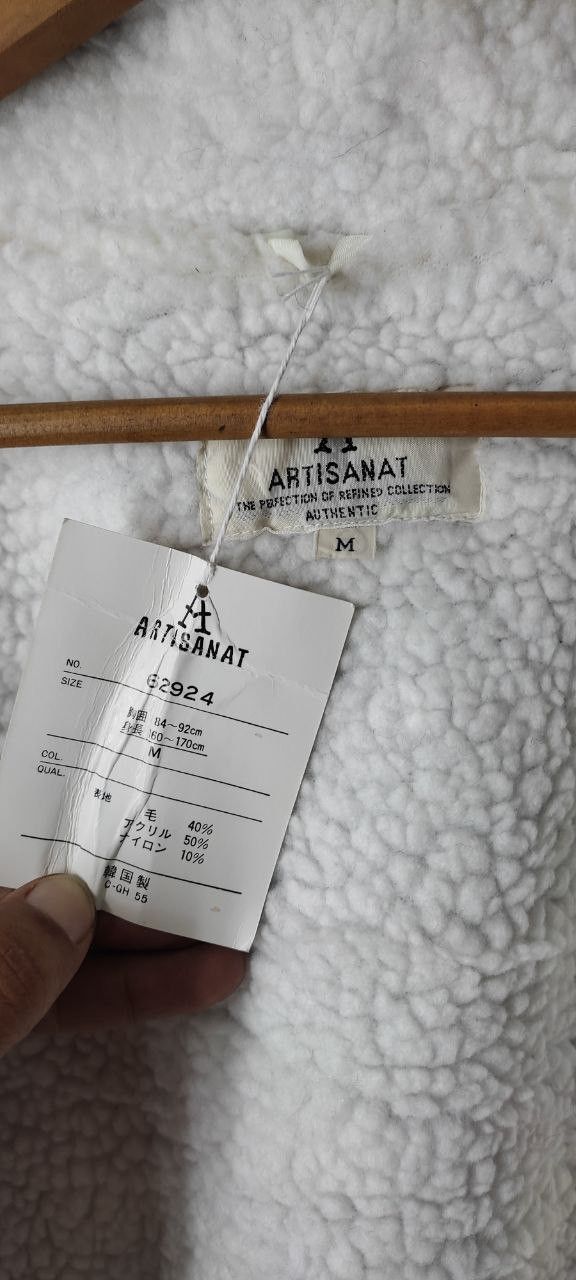 Japanese Brand VINTAGE ARTISANAT BNWT WOOL FLEECE JACKET Size US L / EU 52-54 / 3 - 10 Thumbnail