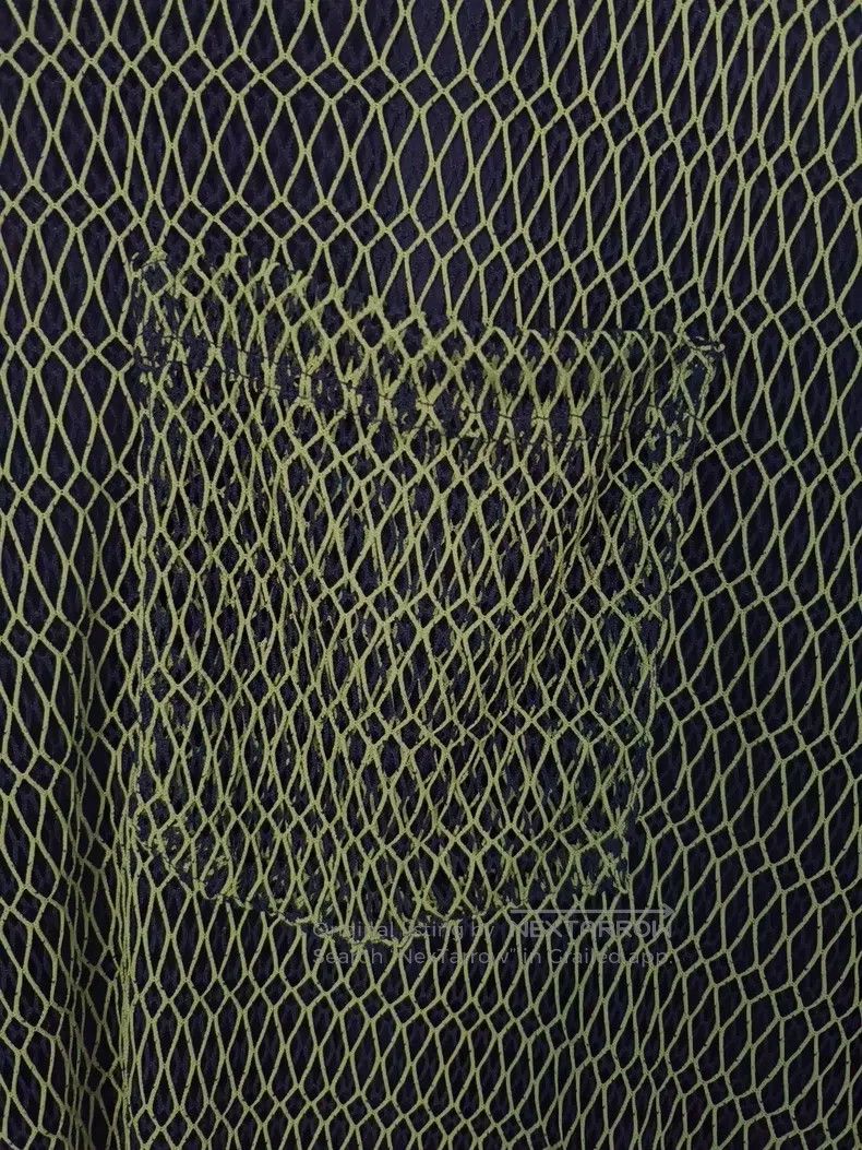 Song For The Mute Song For The Mute Green Cut-Out Long Sleeve T-Shirt Size US S / EU 44-46 / 1 - 2 Thumbnail
