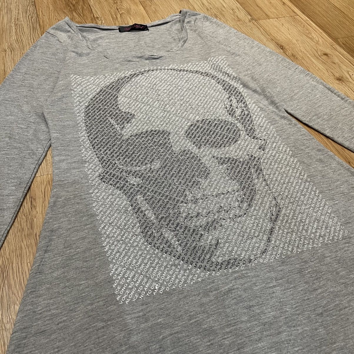 20471120 Japanese Trick Girl Womens Tee Skull Design Seditionaries Size M / US 6-8 / IT 42-44 - 2 Thumbnail