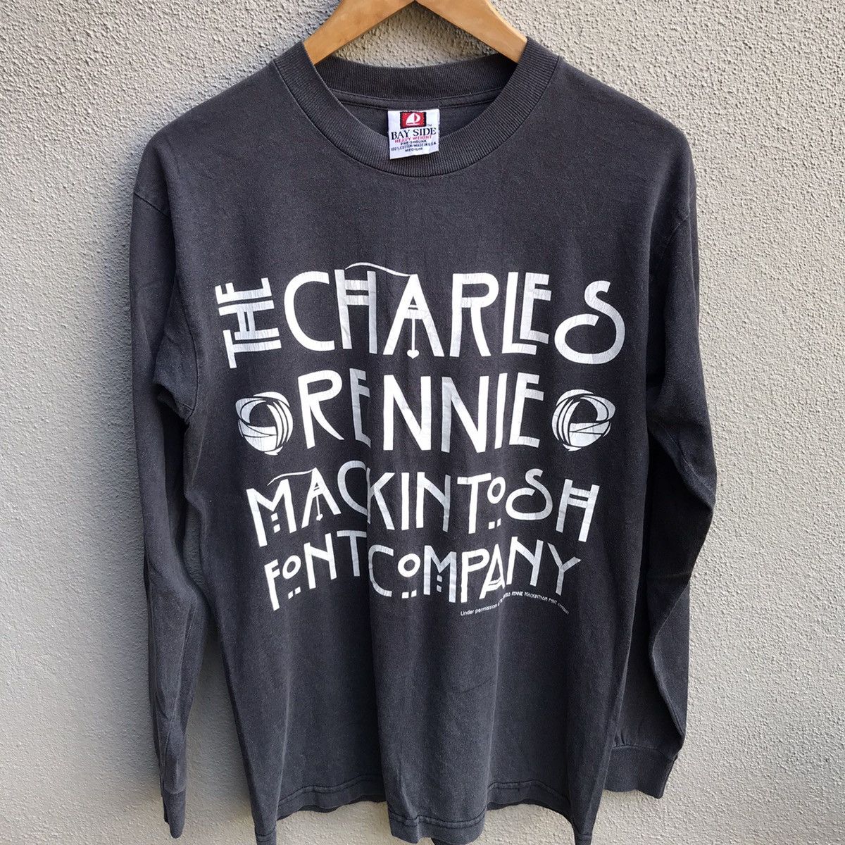 Vintage Vintage 90s THE CHARLES RENNIE mackintosh art tee Size US M / EU 48-50 / 2 - 2 Thumbnail