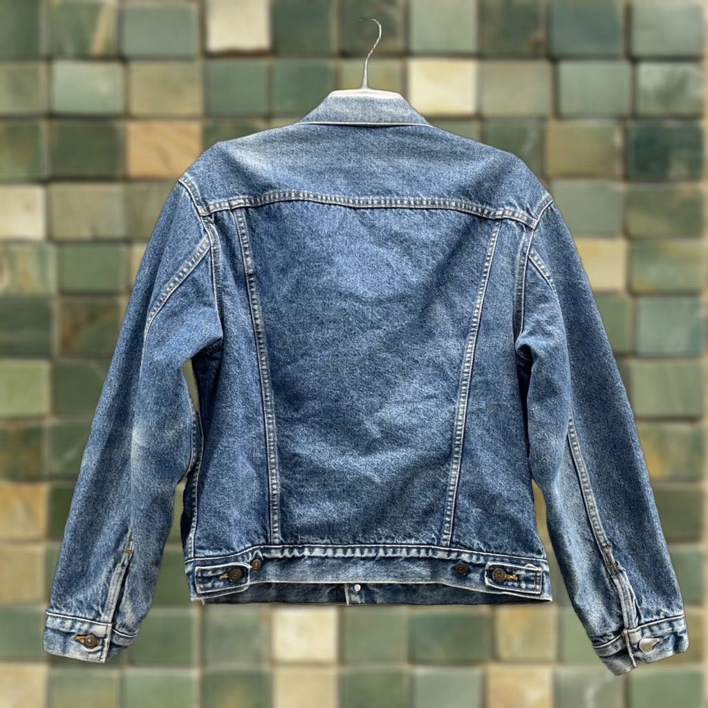 Levi's VINTAGE Levi's Trucker Jean Jacket Men's 42 Flannel Lined Thermal Workwear 90's USA Size US 42 / EU 58 - 1 Thumbnail
