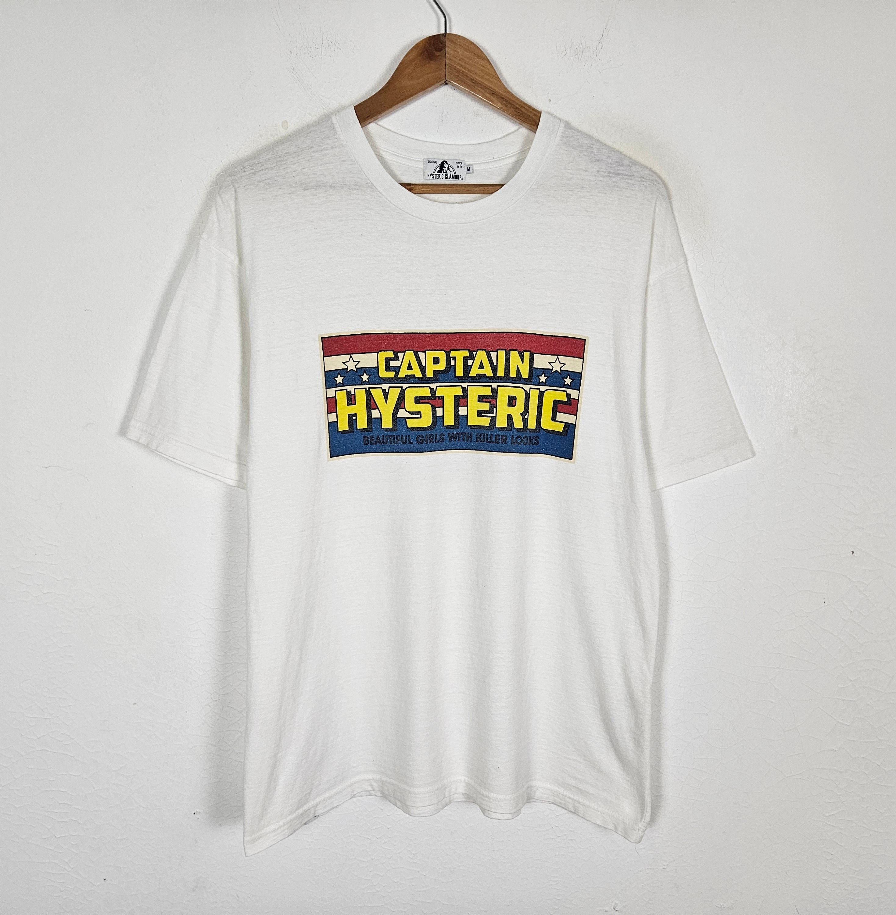 Hysteric Glamour × Japanese Brand Hysteric Glamour Captain Hysteric tee shirt Size US M / EU 48-50 / 2 - 2 Thumbnail