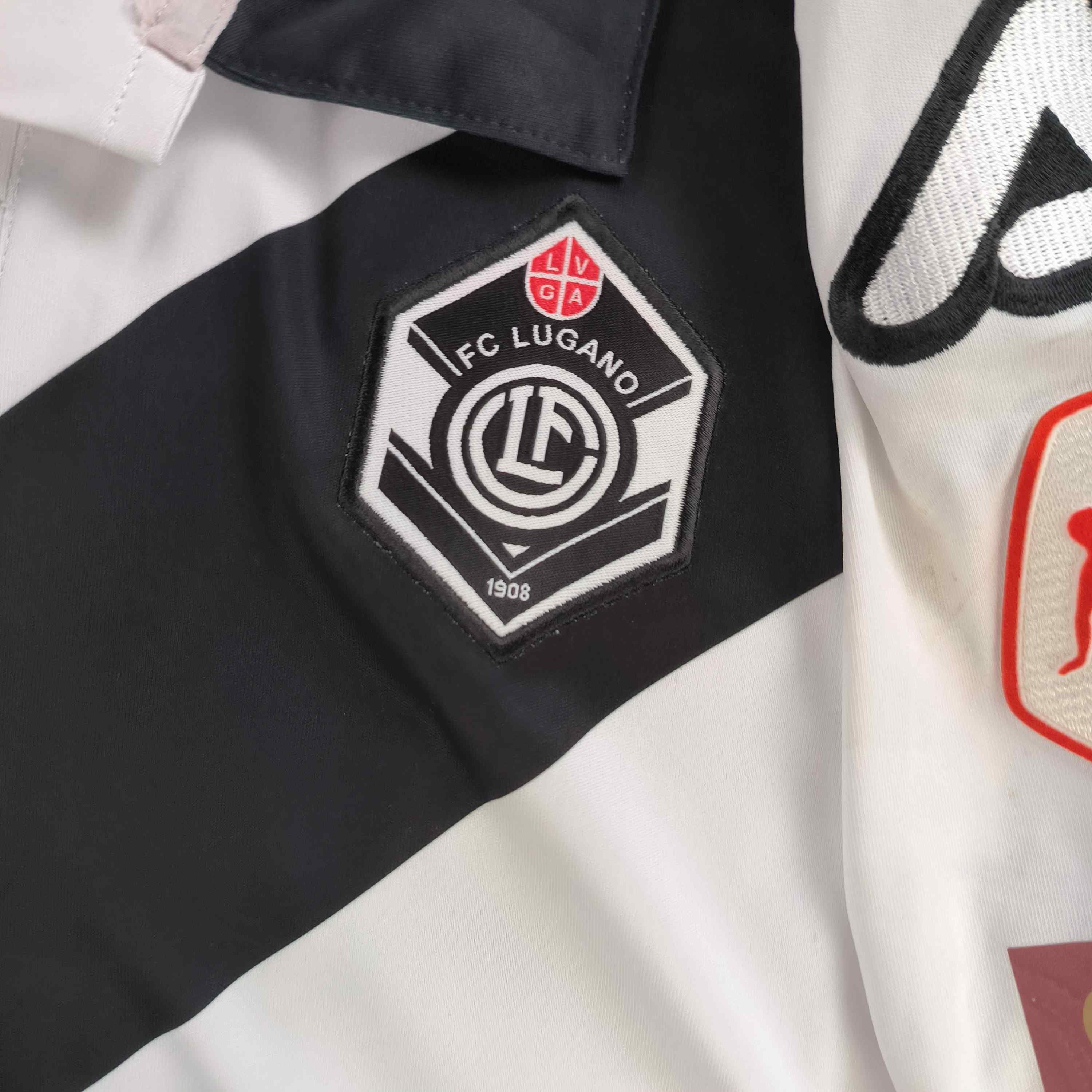 Other Lugano 2017-18 Acerbis away Piccinocchi football jersey sz S Size US S / EU 44-46 / 1 - 4 Thumbnail
