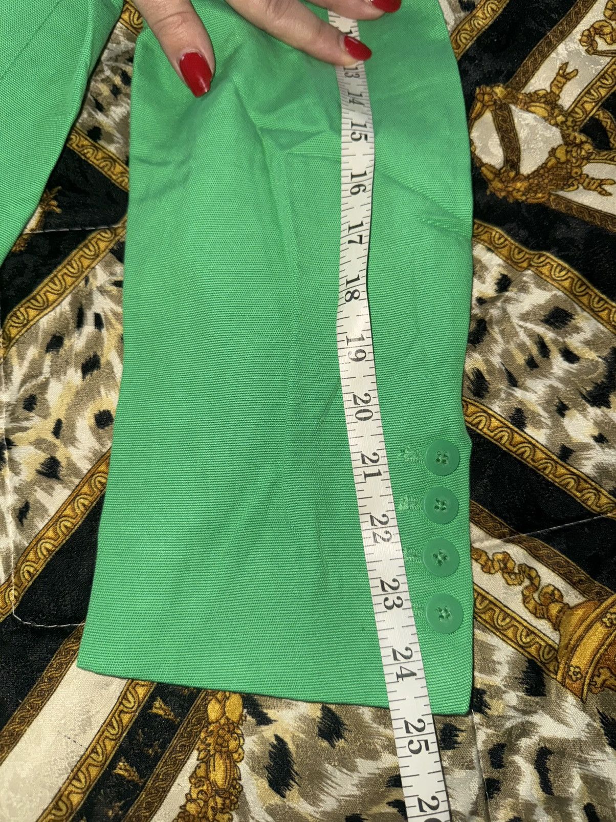 Farm Rio Farm Rio Bright Green Blazer size XS Size XS / US 0-2 / IT 36-38 - 7 Thumbnail