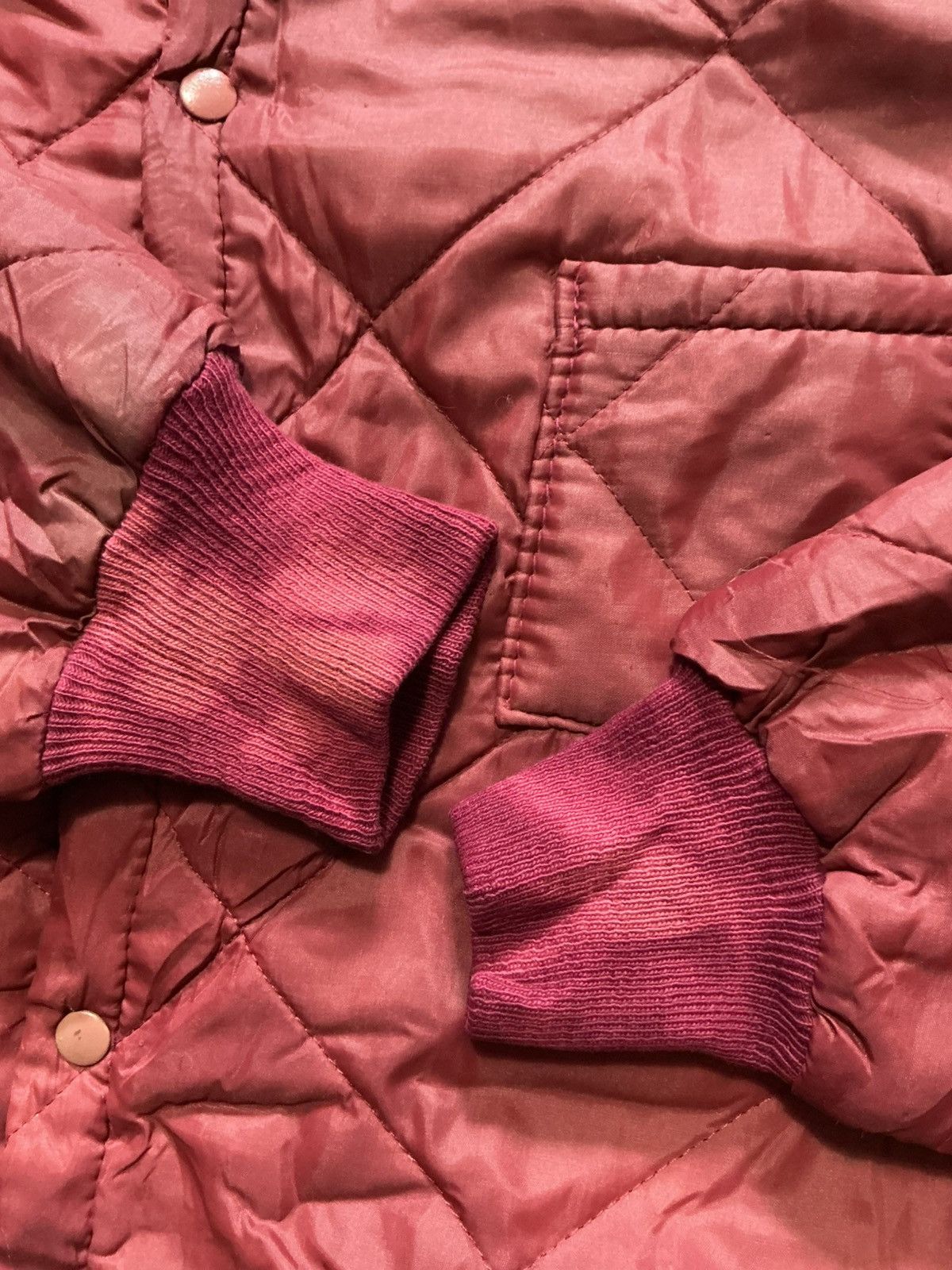 Vintage Vintage 60s 70s Sears Roebuck Quilted Liner Dyed 2PC Set Size US M / EU 48-50 / 2 - 8 Thumbnail