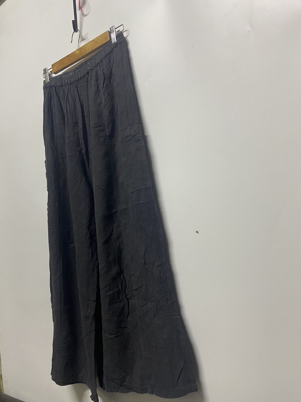 Japanese Brand Ethnic Label Japanese Brand Drawstring Wide Leg Pocket Size 28" / US 6 / IT 42 - 6 Thumbnail