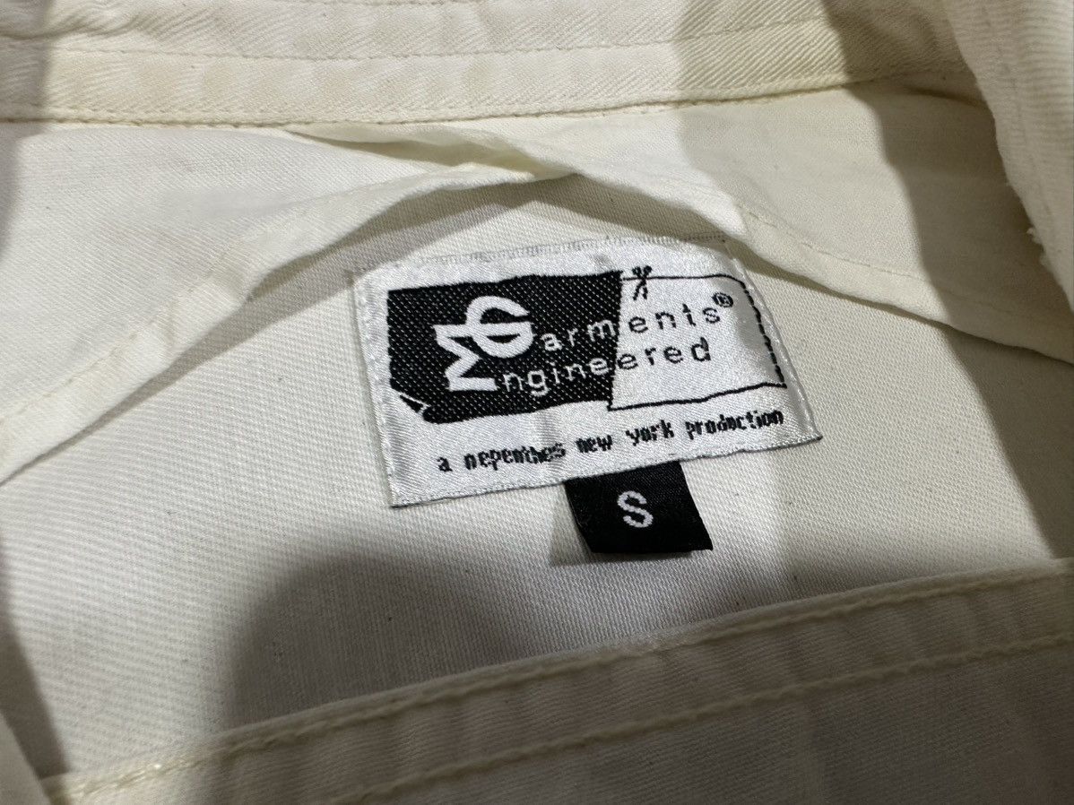 Engineered Garments × Needles × Nepenthes 🔥Vintage Engineered Garments White Denim Trucker Jacket Size US S / EU 44-46 / 1 - 8 Thumbnail