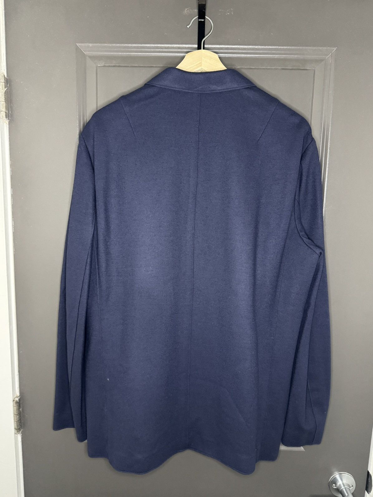Rag & Bone rag & bone Achilles Japanese Wool Cardigan Blazer Navy 46R Size 46R - 12 Thumbnail