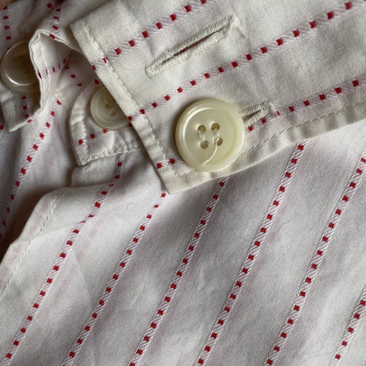 Yohji Yamamoto Vintage SS99 Y’s For Men Oversize Stripe Shirt Size US L / EU 52-54 / 3 - 5 Thumbnail