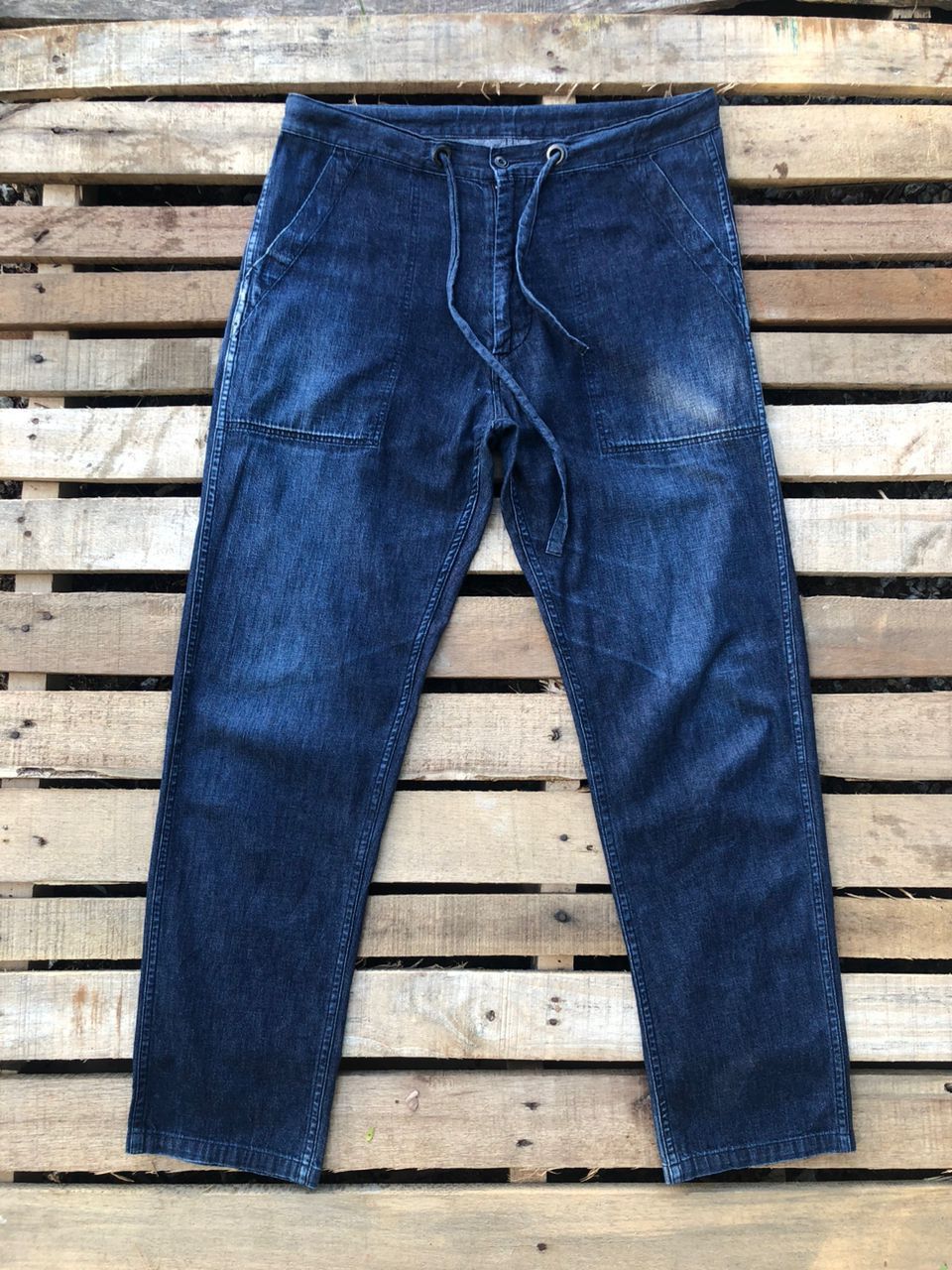 Danton Danton Blue Denim Work Pants Size US 32 / EU 48 - 1 Thumbnail