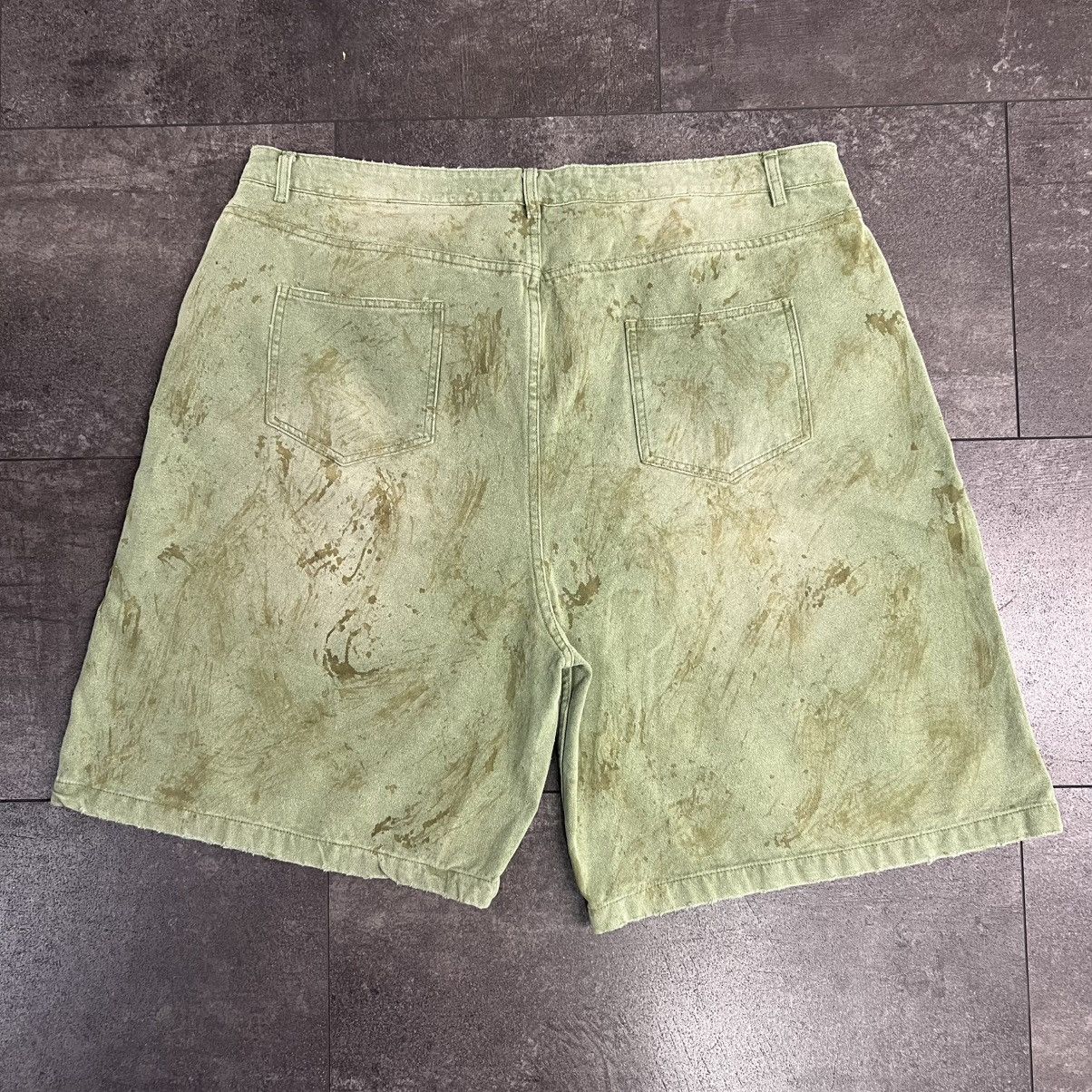 Vale Vale Forever Skittle Jorts Dirty Green Size US 40 / EU 56 - 2 Thumbnail
