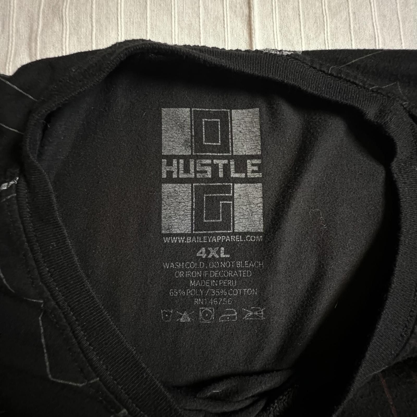 Designer OG Hustle LEGEND 23 Michael Jordan T-Shirt NBA 4XL MJ Black Size US XXL / EU 58 / 5 - 3 Thumbnail