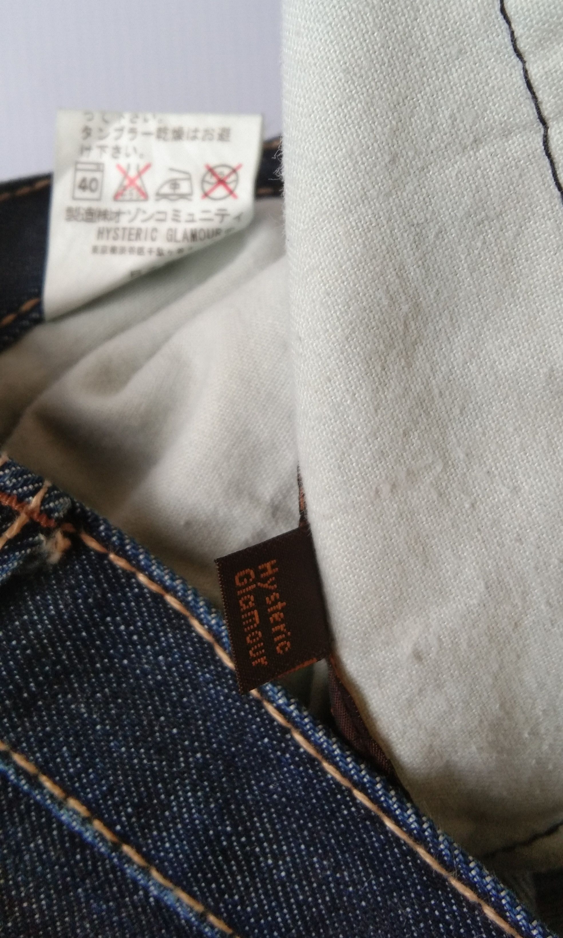 Hysteric Glamour Hysteric glamour blu denim Size 27" / US 4 / IT 40 - 6 Thumbnail