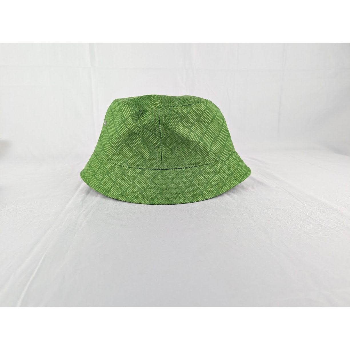 Bottega Veneta o1rshd1 Size: S / Hat Intreccio Jacquard Nylon in Green Size ONE SIZE - 1 Thumbnail