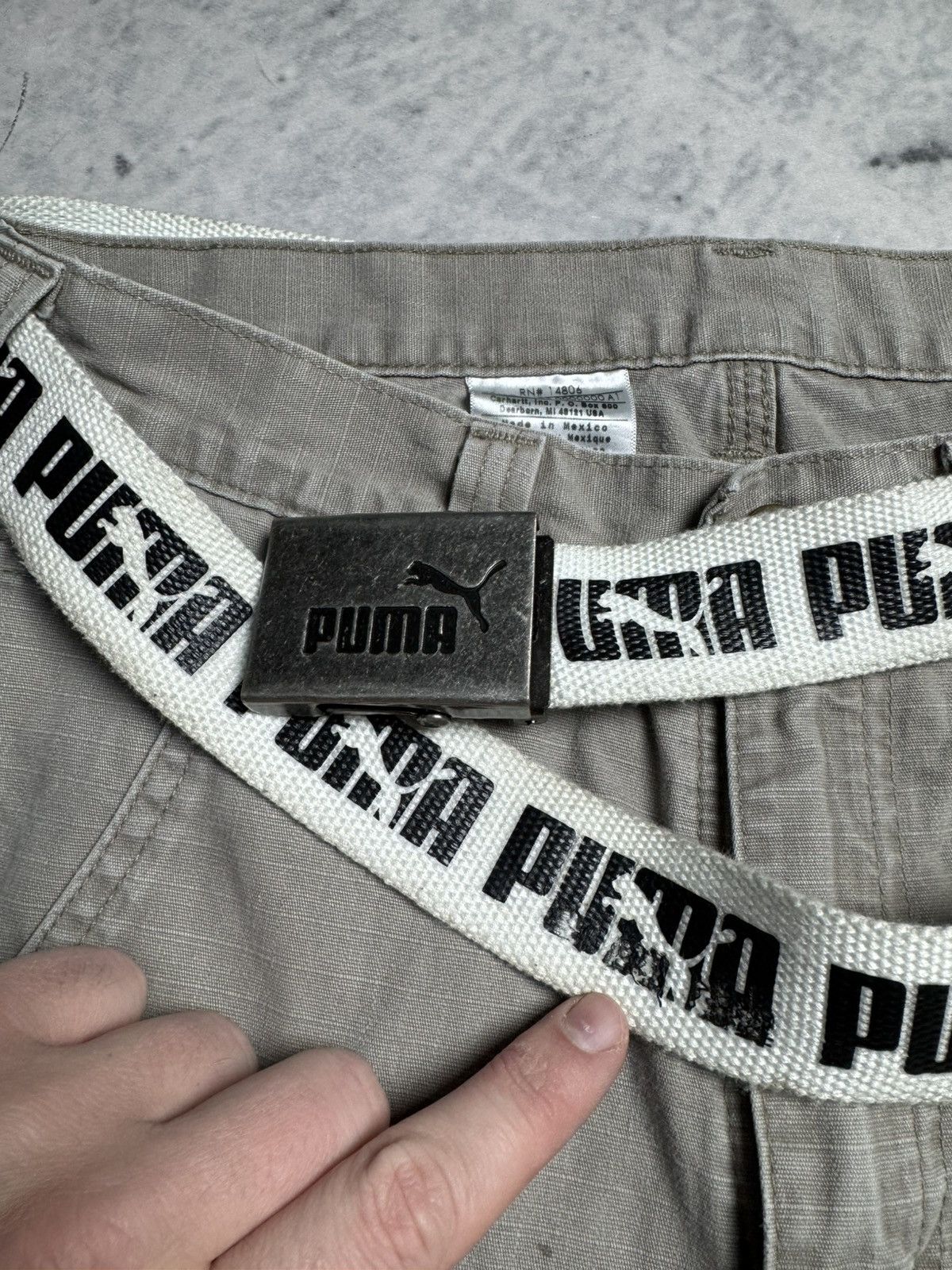 Puma Puma monogram 00s Japanese style cotton belt Size ONE SIZE - 5 Thumbnail