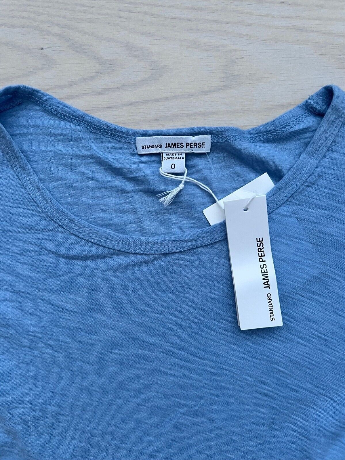 James Perse James Perse WSVH3180CU Crewneck Top DEL Blue ( 0 ) Size XS / US 0-2 / IT 36-38 - 2 Thumbnail
